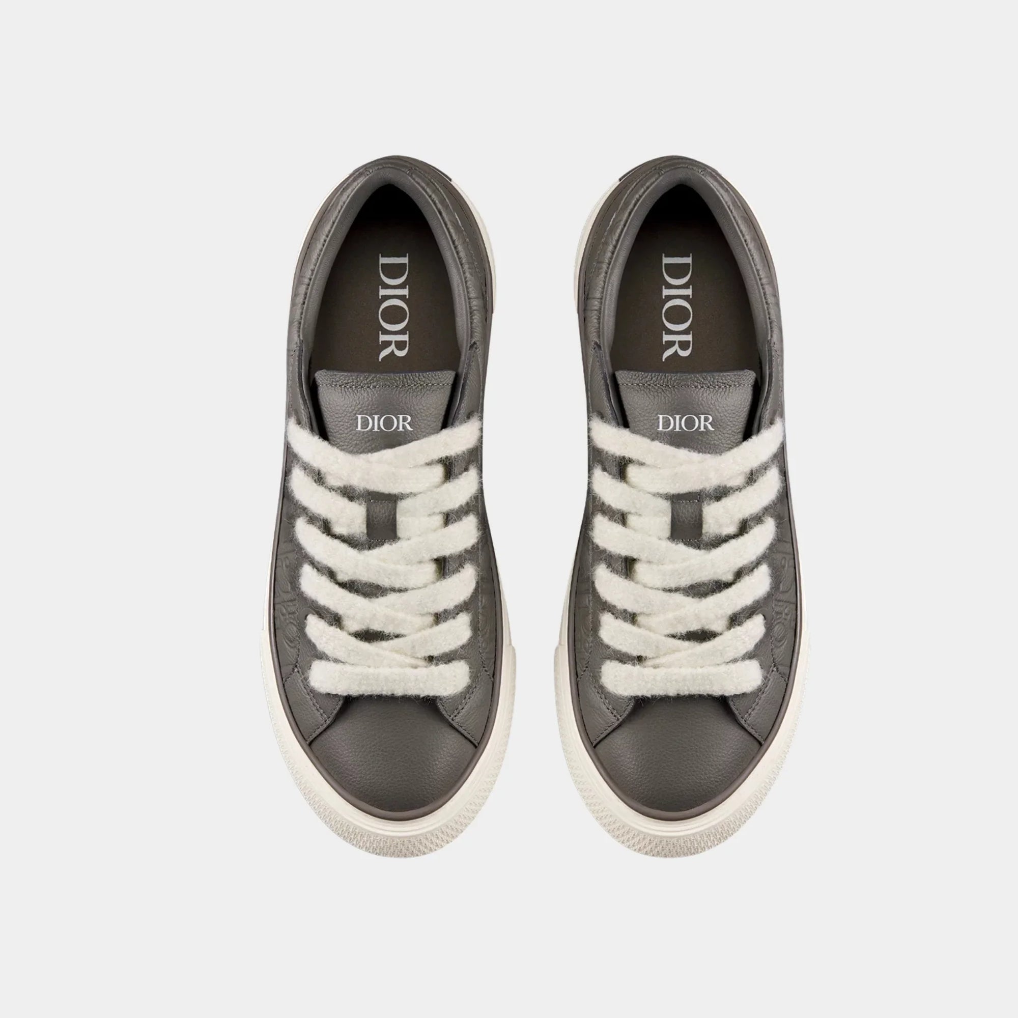 B33 Spin Sneaker In Grained Calfskin And Dior Gravity Leather Dior оригінал – Купити в Україні – вид ззаду