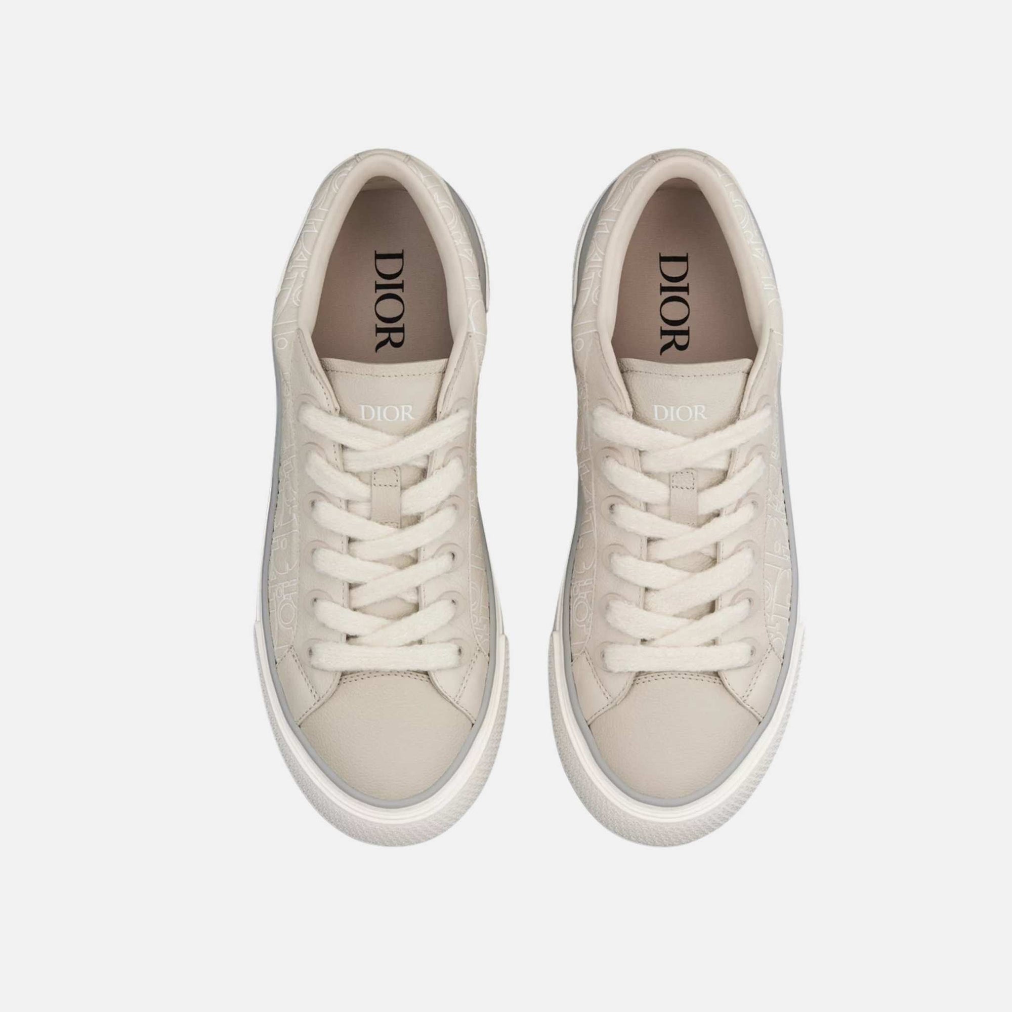 B33 Spin Sneaker In Grained Calfskin And Gravity Outline Leather Dior оригінал – Купити в Україні – вид ззаду