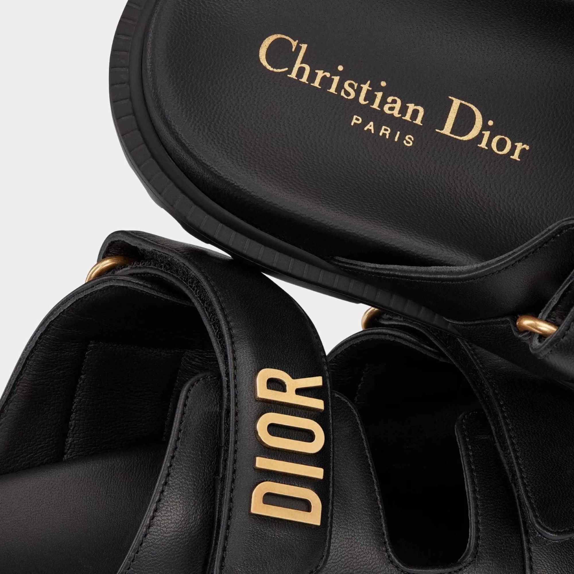 act Slide Black Lambskin Dior оригінал – Купити в Україні – детальний вид
