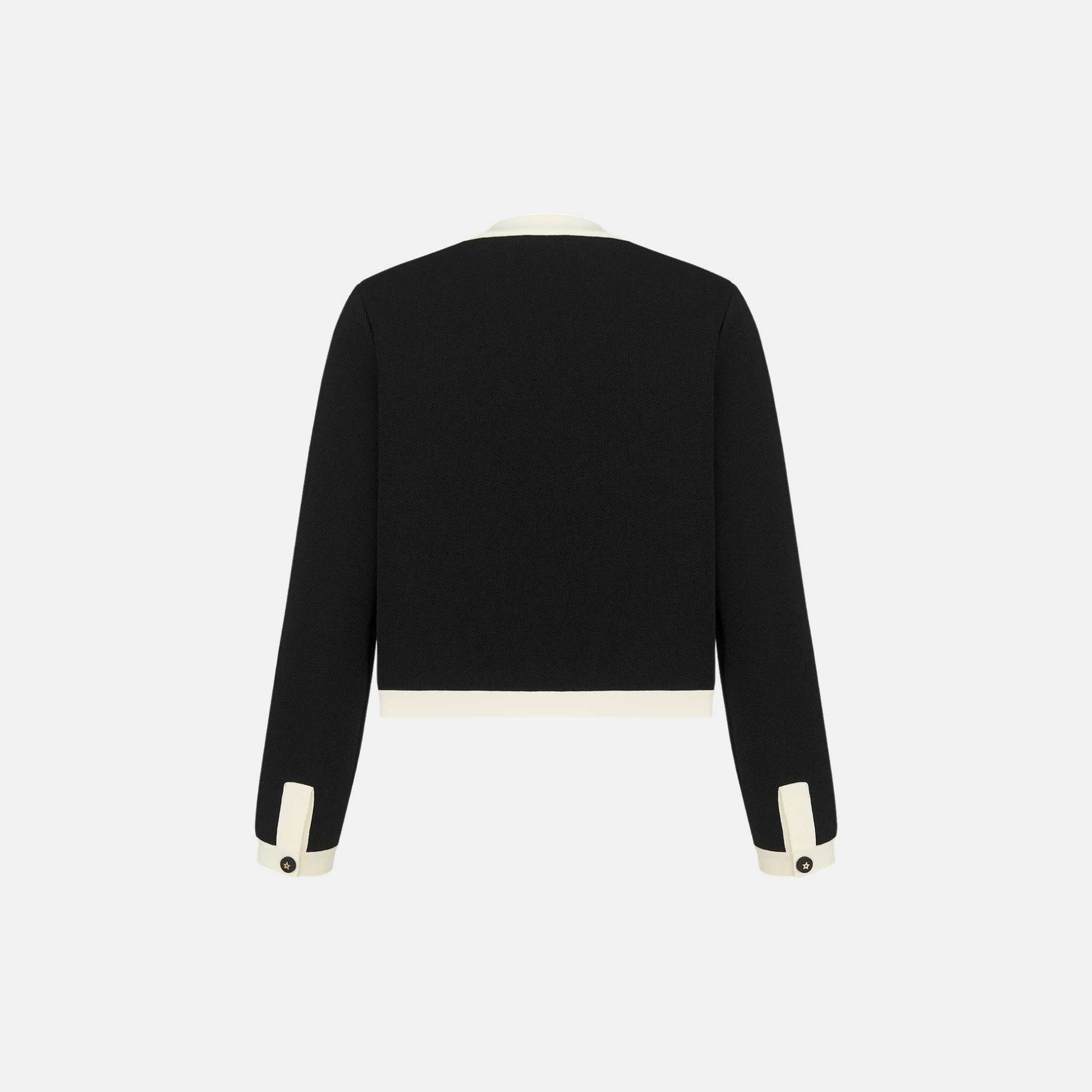 iviera Cropped Jacket In Technical Knit Dior оригінал – Купити в Україні – вид ззаду