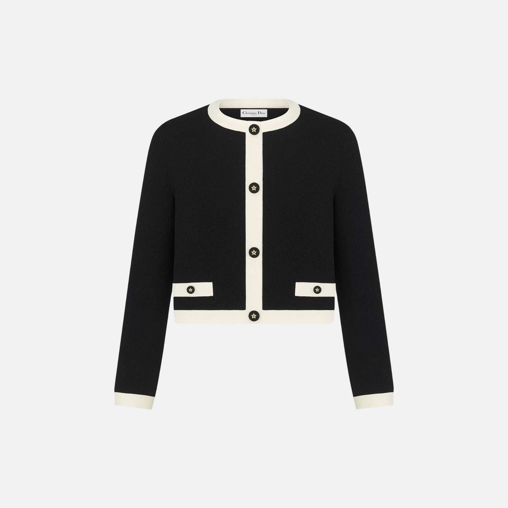 iviera Cropped Jacket In Technical Knit Dior оригінал – Купити в Україні – боковий вид