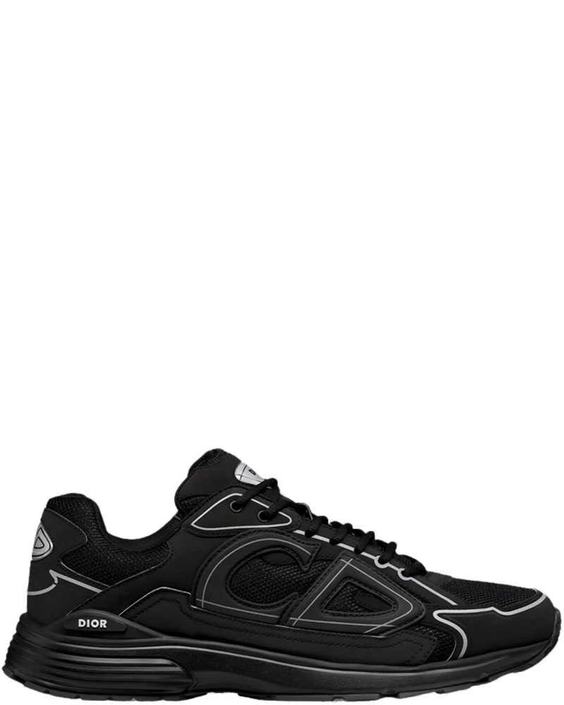 B30 Countdown Sneaker Black Mesh And Black Technical Fabric Dior – Гарантія оригінальності