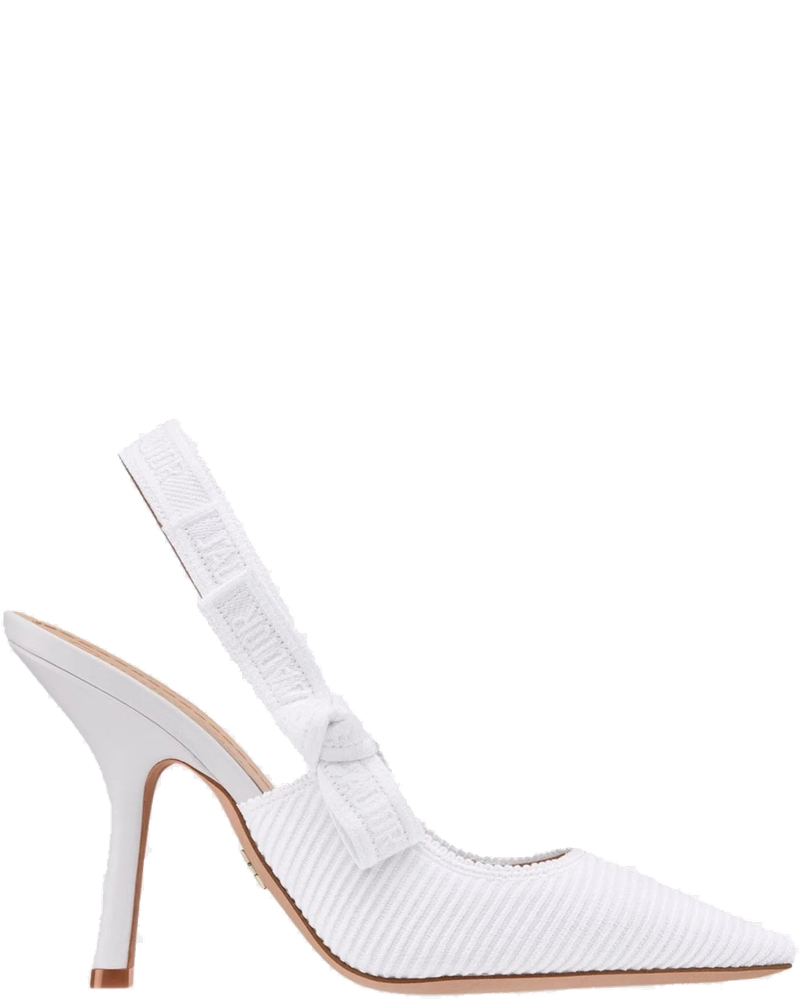 J Adior Slingback Pumps Embroidered Cotton Dior оригінал – Купити в Україні