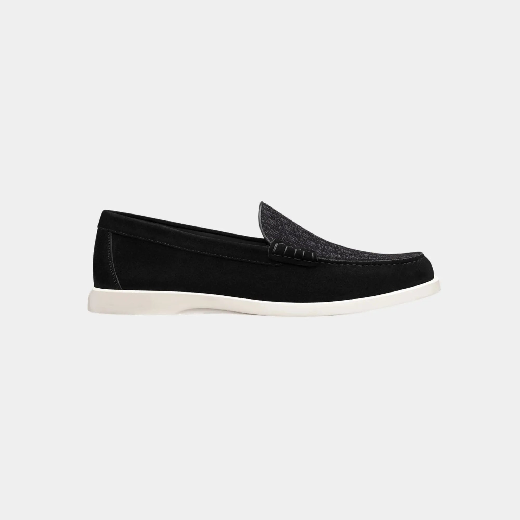 Оригінальна Granville Moccasin Suede And Jacquard Canvas Dior – збільшений вид