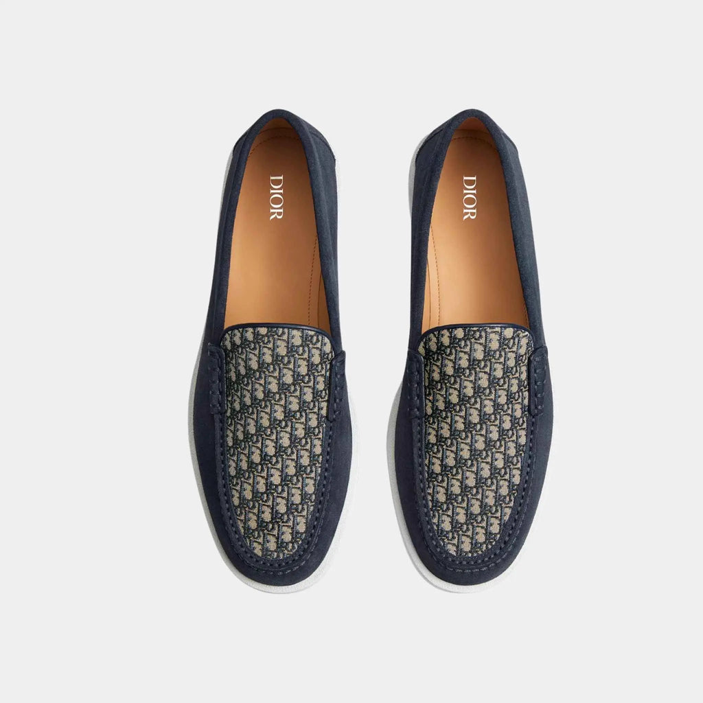 Оригінальна Granville Moccasin Suede And Jacquard Canvas Dior – детальний вид