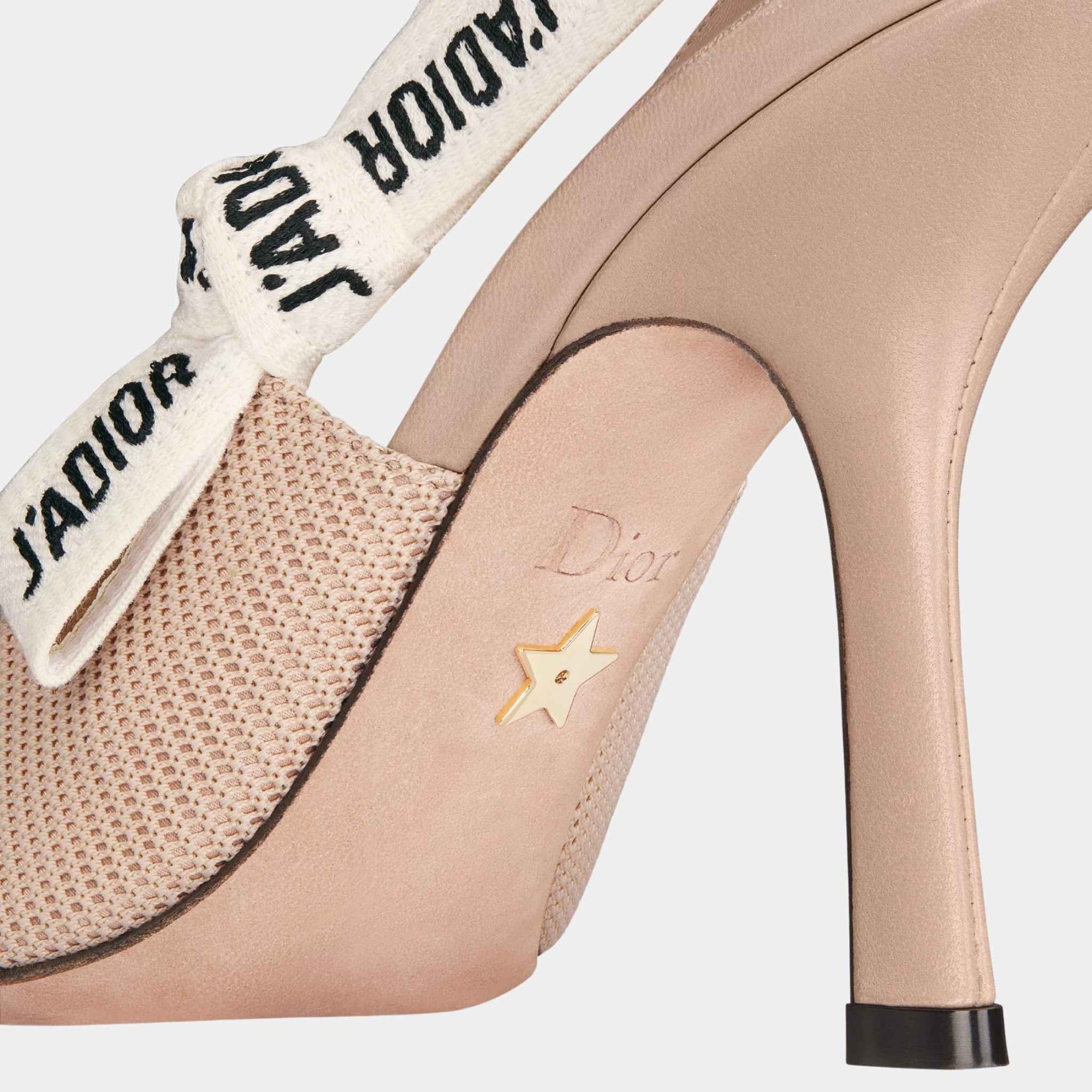 Jadior Slingback Pump Heels With Nude Technical Fabric Dior оригінал – Купити в Україні – детальний вид