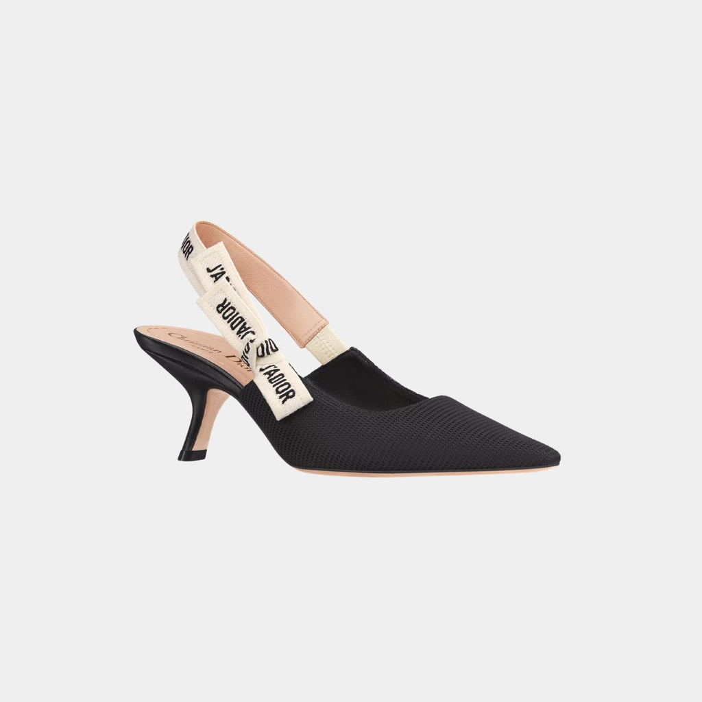 J Adior Slingback Pump Technical Fabric Dior оригінал – Купити в Україні – боковий вид