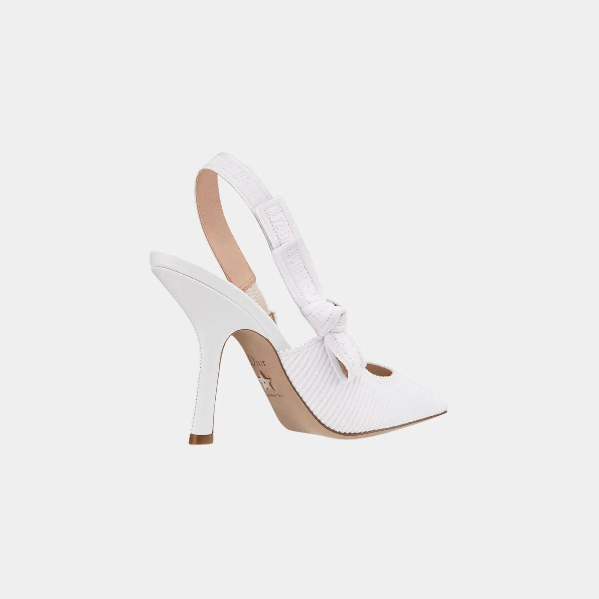 J Adior Slingback Pumps Embroidered Cotton Dior оригінал – Купити в Україні – детальний вид