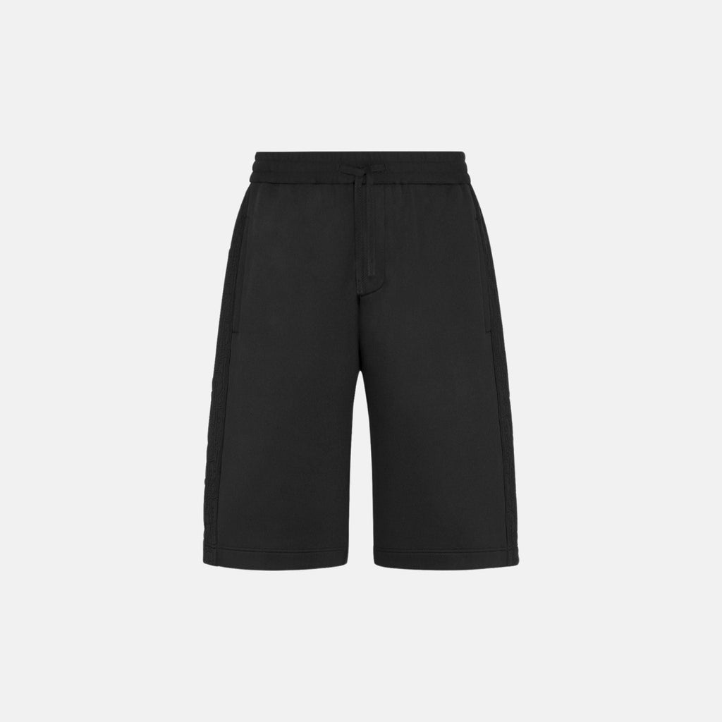Oblique Bermuda Shorts In Cotton Blend Jersey Dior оригінал – Купити в Україні – боковий вид