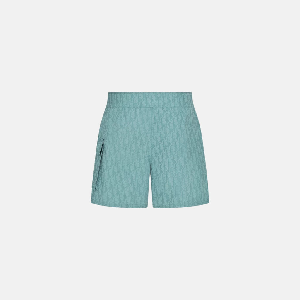 Оригінальна Oblique Swim Shorts In Technical Fabric Dior – вид ззаду