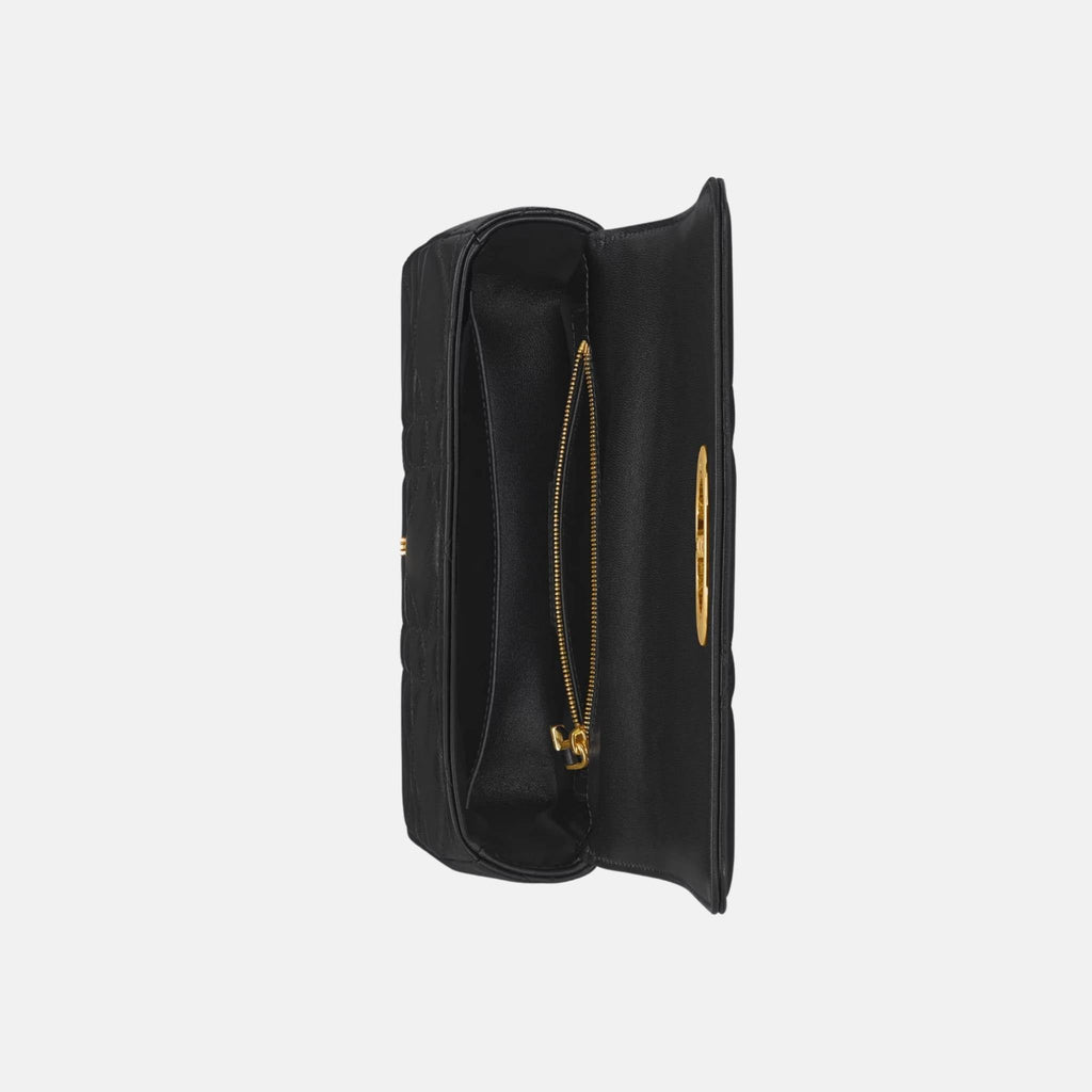 Оригінальна Small Soft Caro Bag In Macrocannage Lambskin Dior – вид ззаду