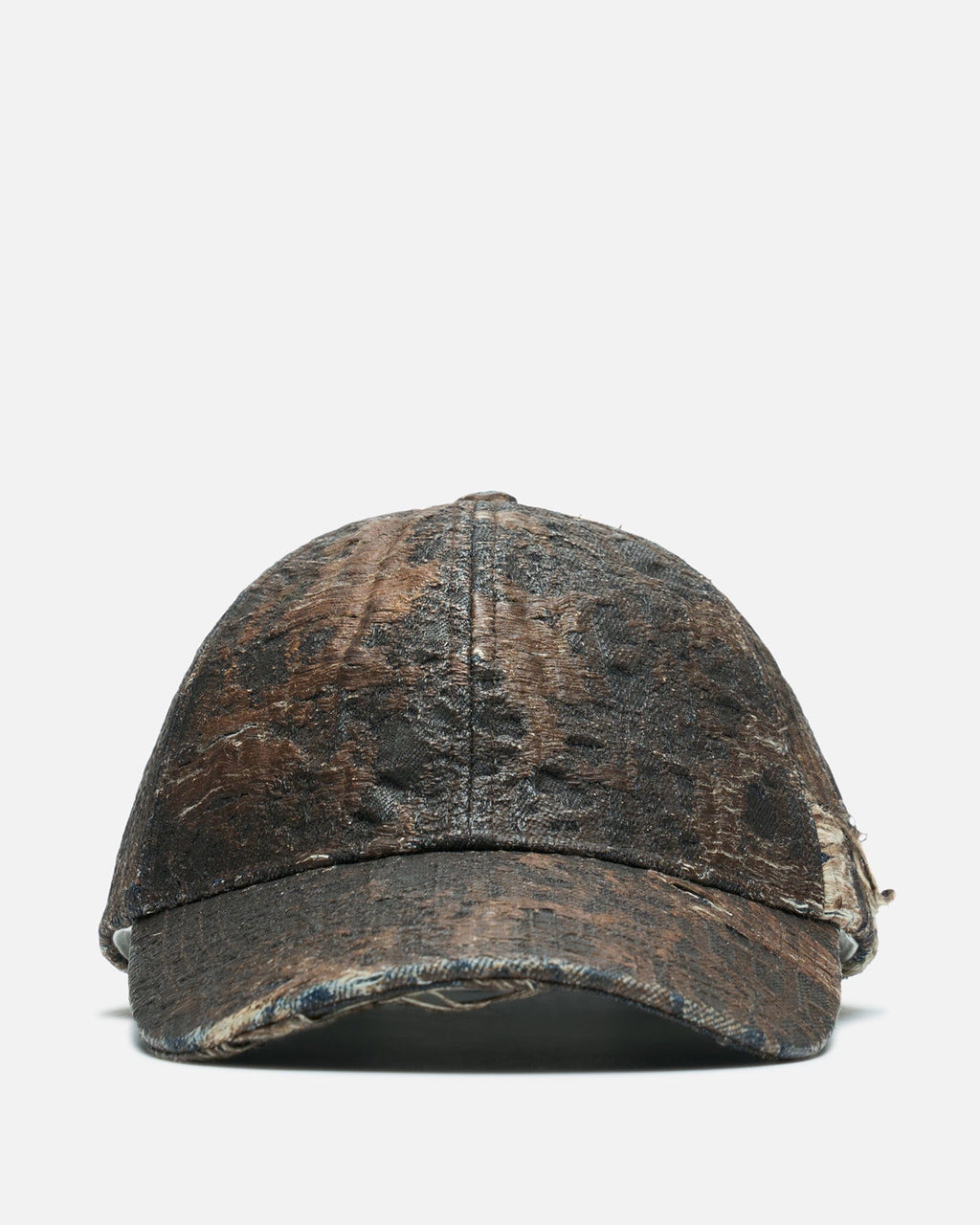Оригінальна Distressed Cap In Brown Acne studios – боковий вид