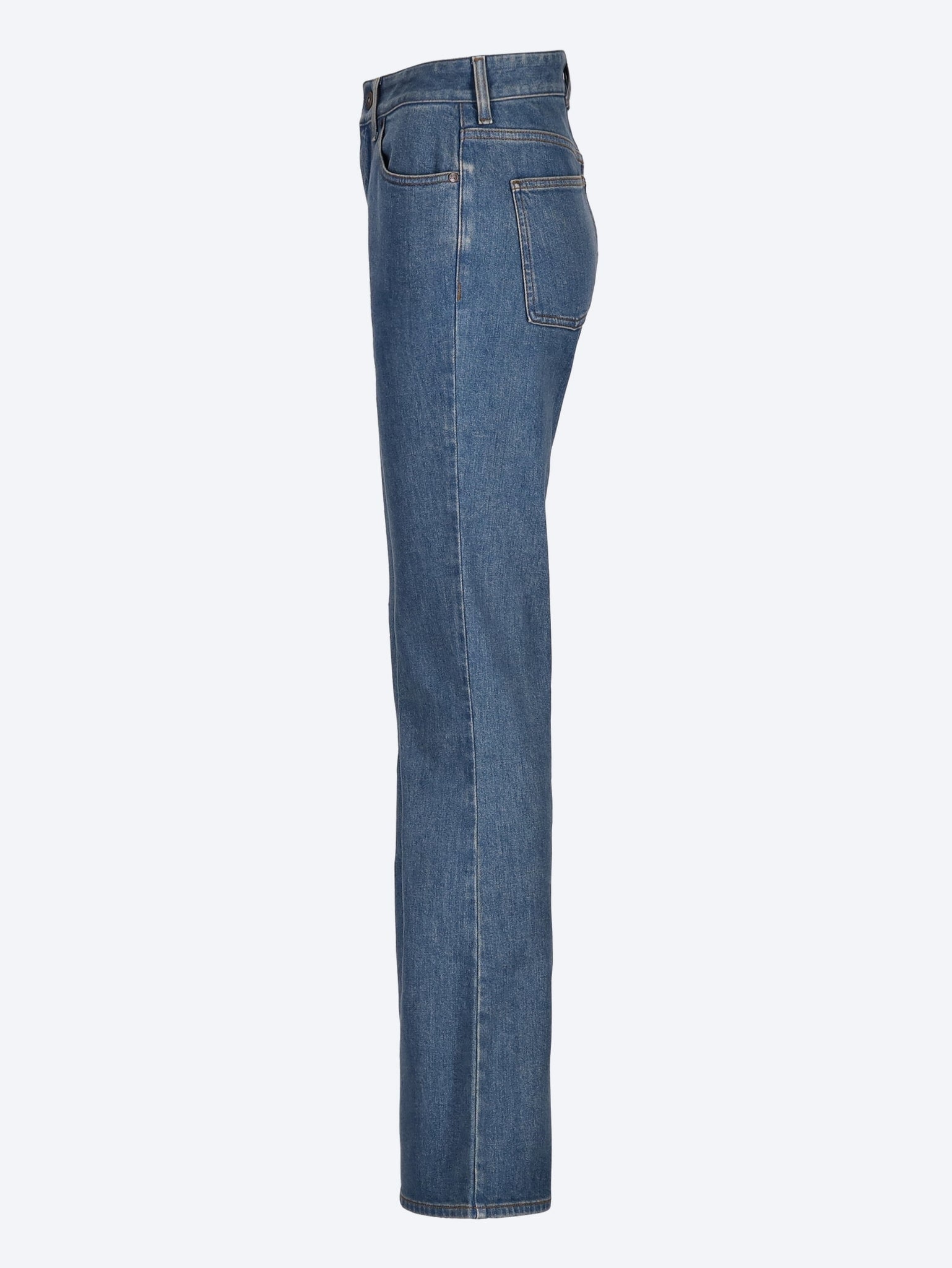 Оригінальна Doria Check Jeans Burberry – вид ззаду