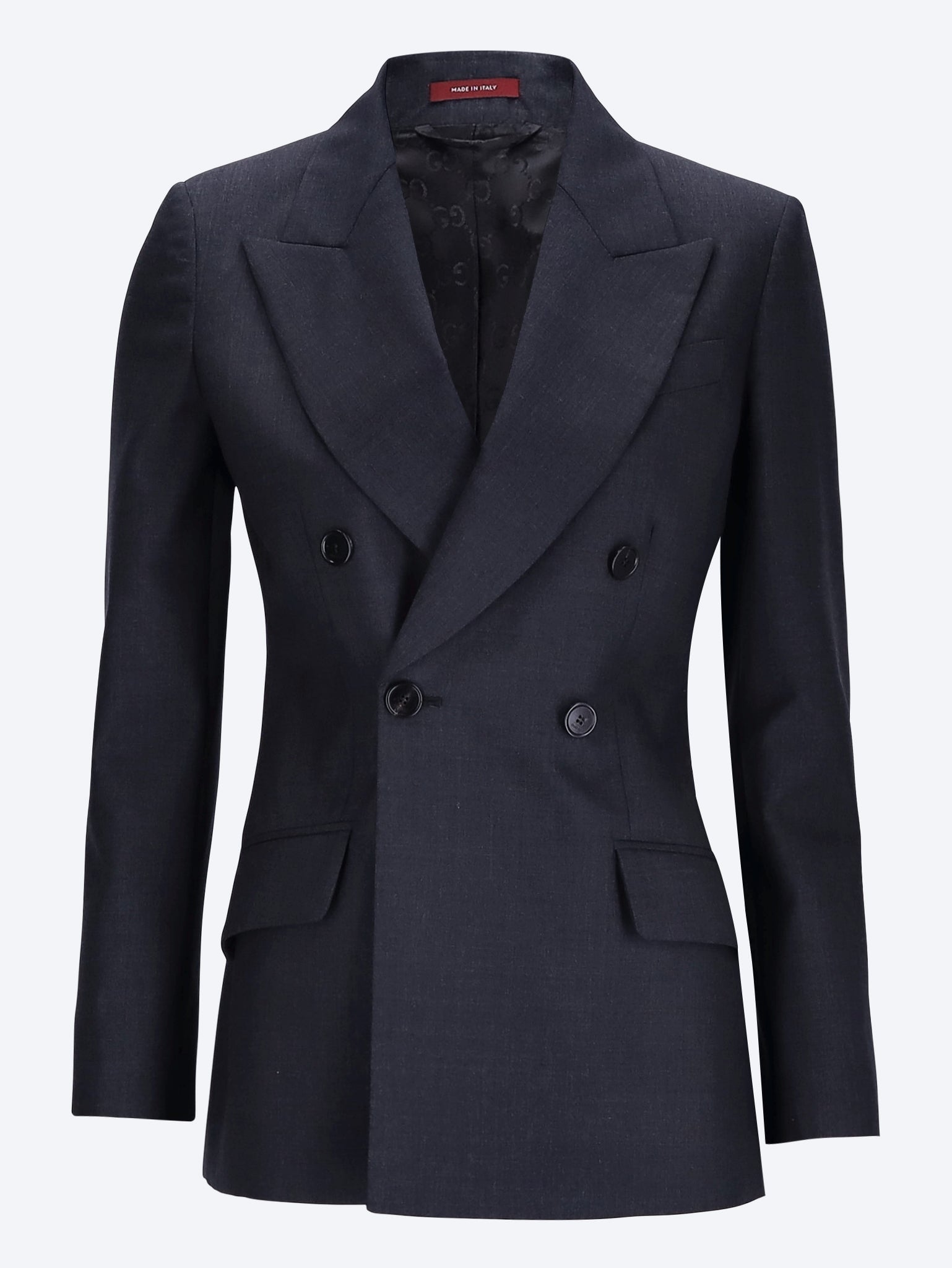 Double Breasted Blazer Gucci – Гарантія оригінальності – боковий вид