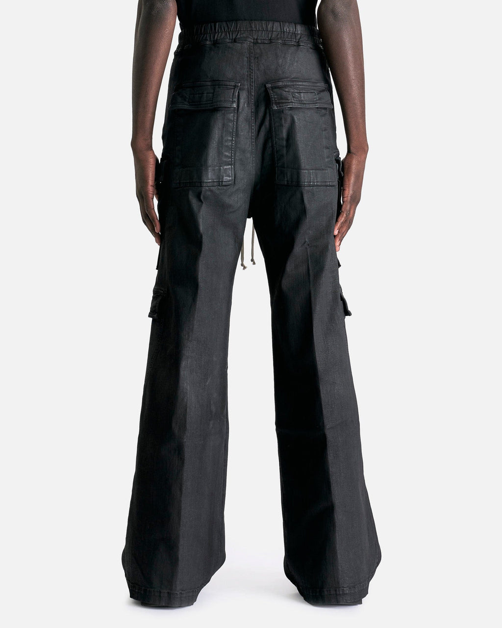 Double Cargo Jumbo Belas In Black Wax Rick owens – Гарантія оригінальності – детальний вид