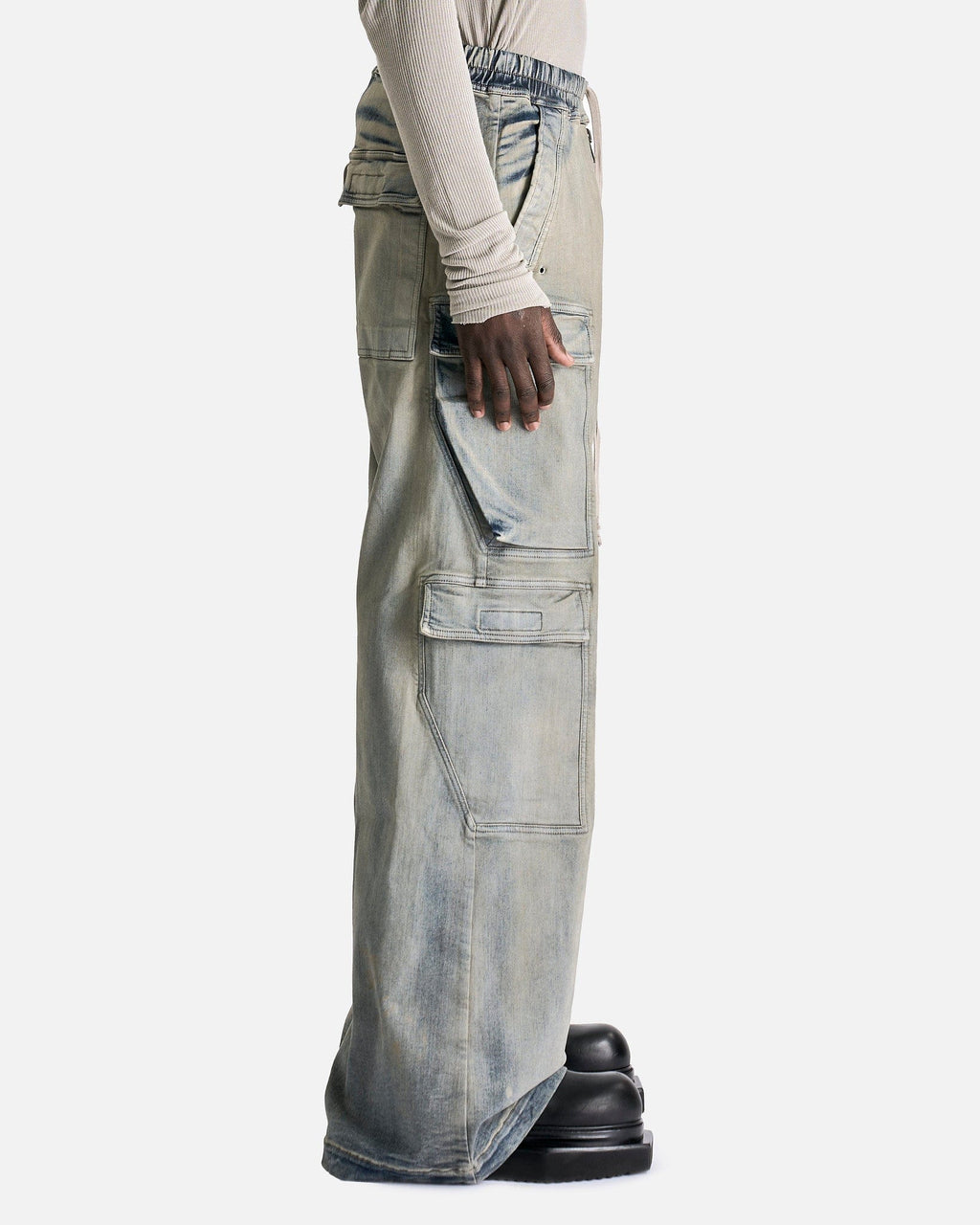 Оригінальна Double Cargo Jumbo Belas In Sky Rick owens – вид ззаду
