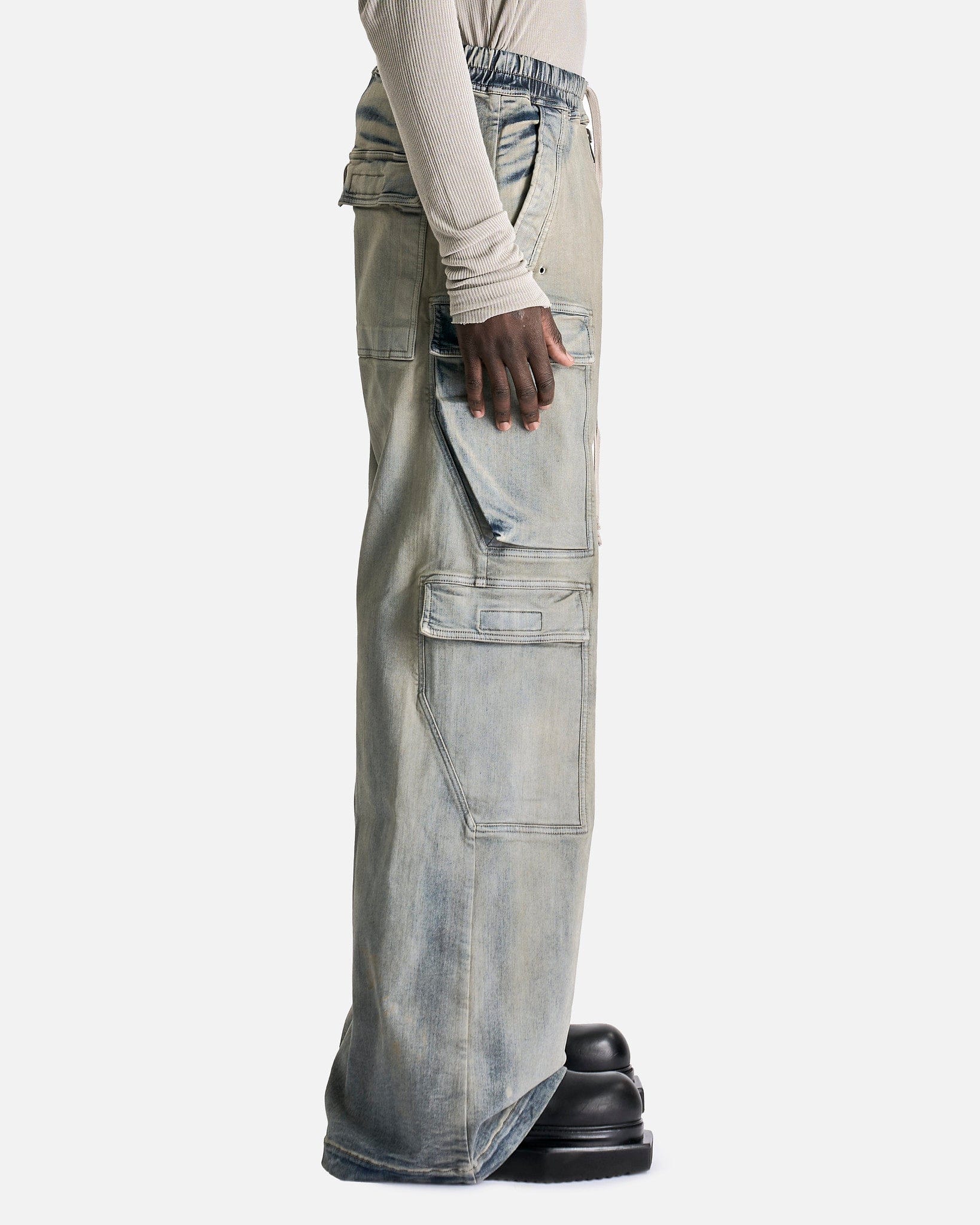 Оригінальна Double Cargo Jumbo Belas In Sky Rick owens – вид ззаду