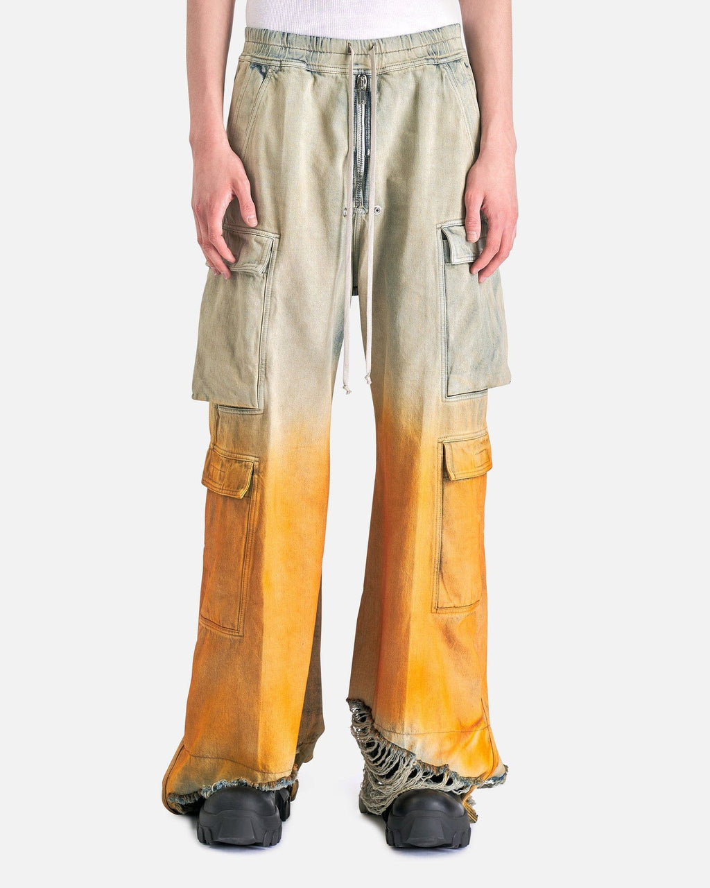 Оригінальна Double Cargo Jumbo Belas In Sky Rick owens – боковий вид