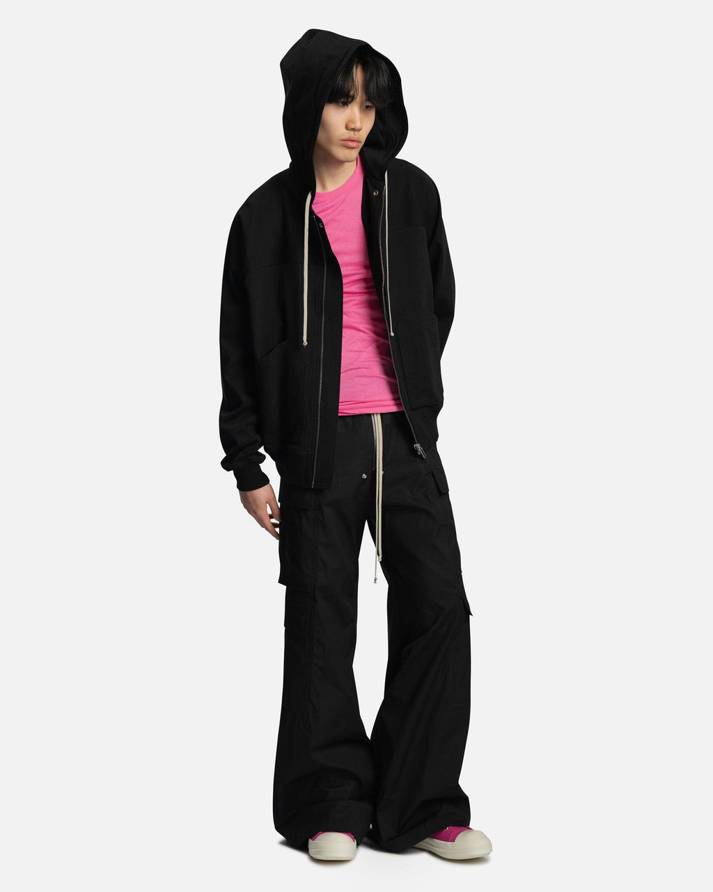 Double Ls T-Shirt In Hot Pink Rick owens оригінал – Купити в Україні – збільшений вид