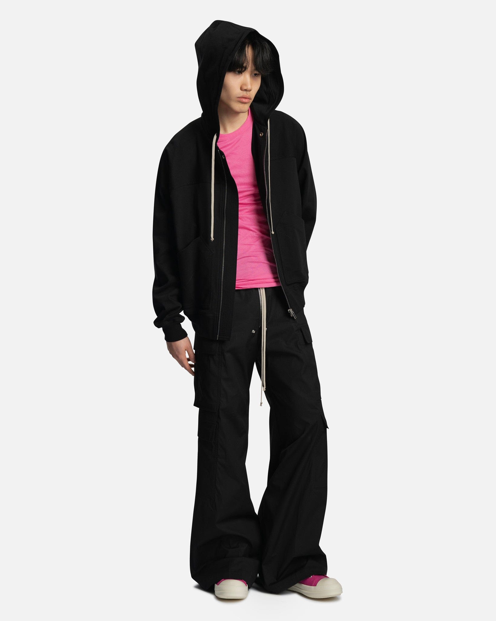 Double Ls T-Shirt In Hot Pink Rick owens оригінал – Купити в Україні – збільшений вид