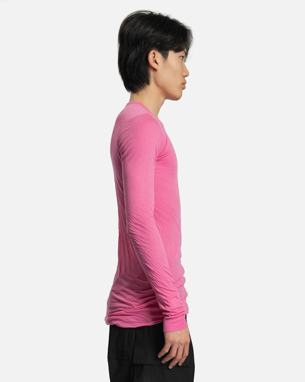 Double Ls T-Shirt In Hot Pink Rick owens оригінал – Купити в Україні – вид ззаду