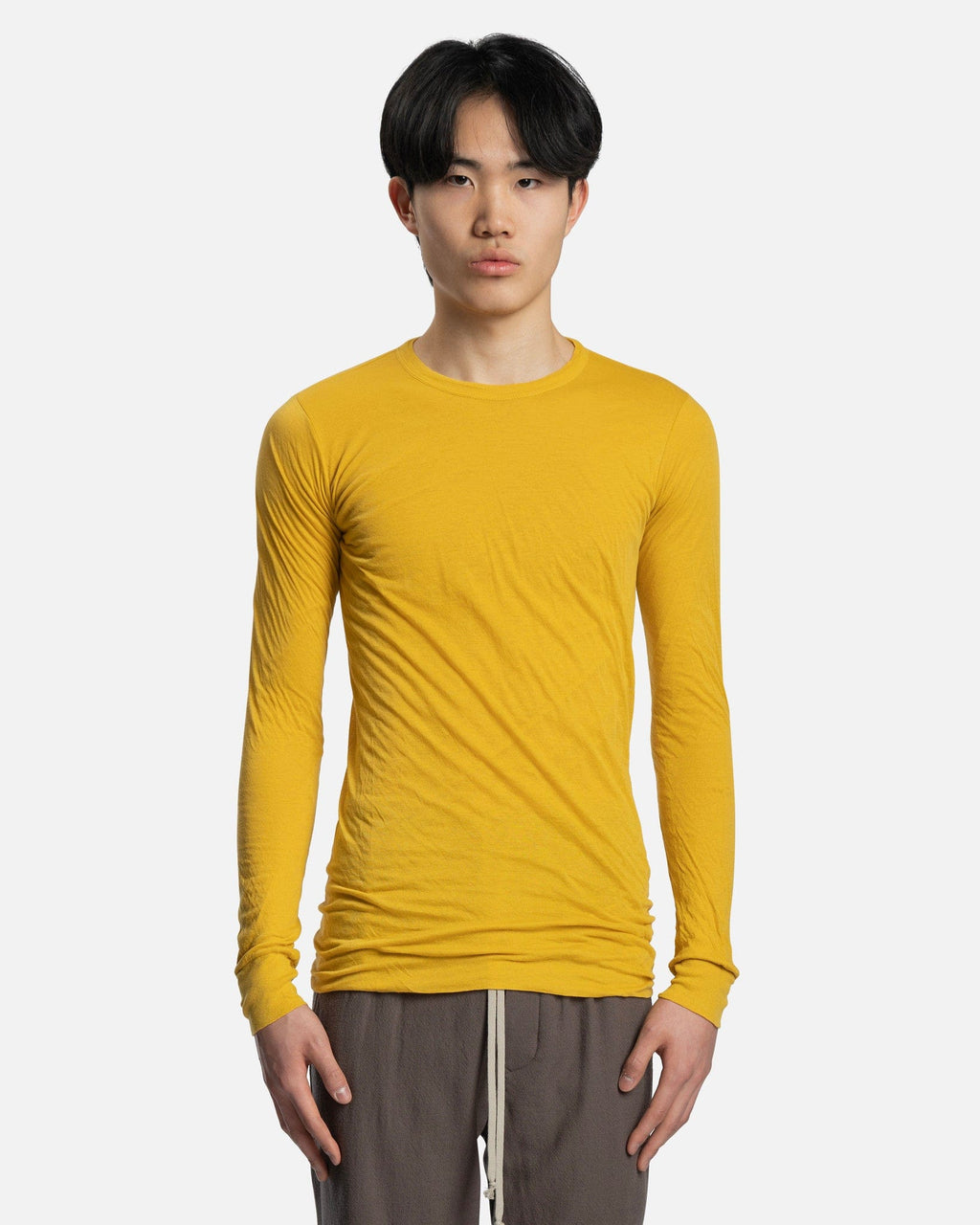 Double Ls T-Shirt In Lemon Rick owens оригінал – Купити в Україні – боковий вид