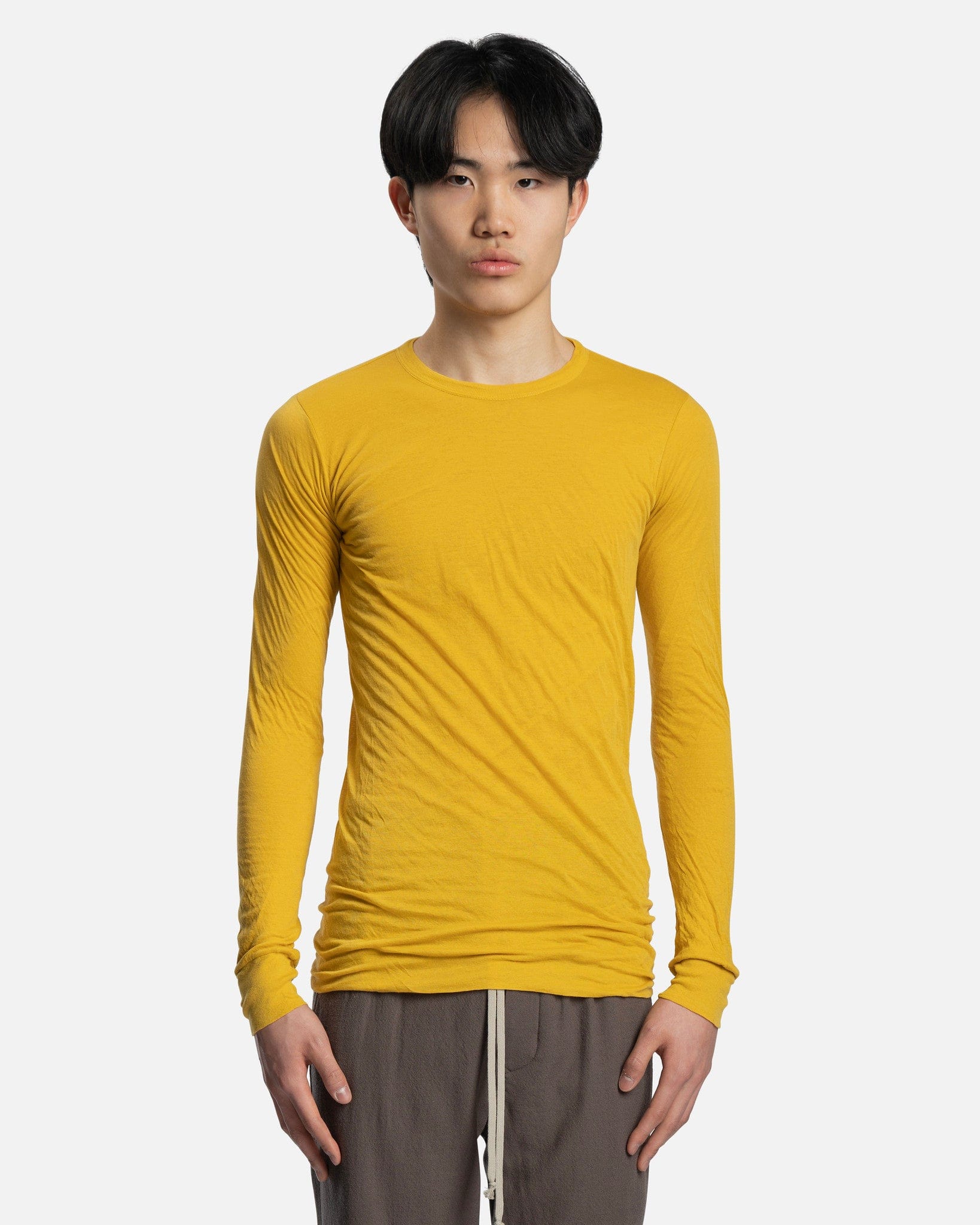 Double Ls T-Shirt In Lemon Rick owens оригінал – Купити в Україні – боковий вид