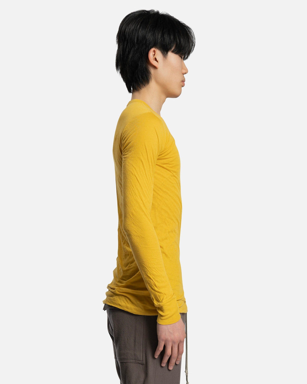 Double Ls T-Shirt In Lemon Rick owens оригінал – Купити в Україні – вид ззаду