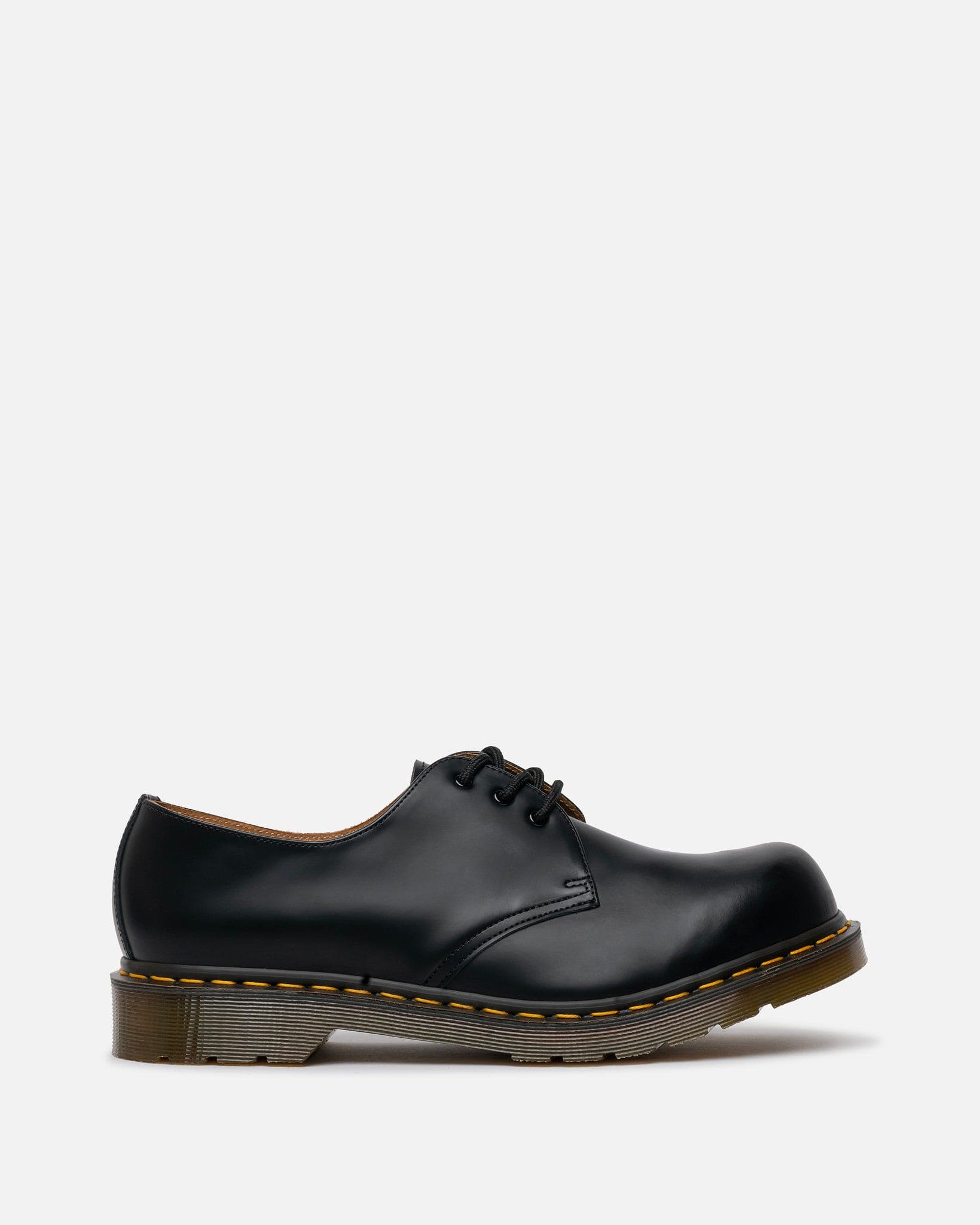 Оригінальна Dr. Martens 1460 Leather Round Toe In Black Comme des garcons – боковий вид