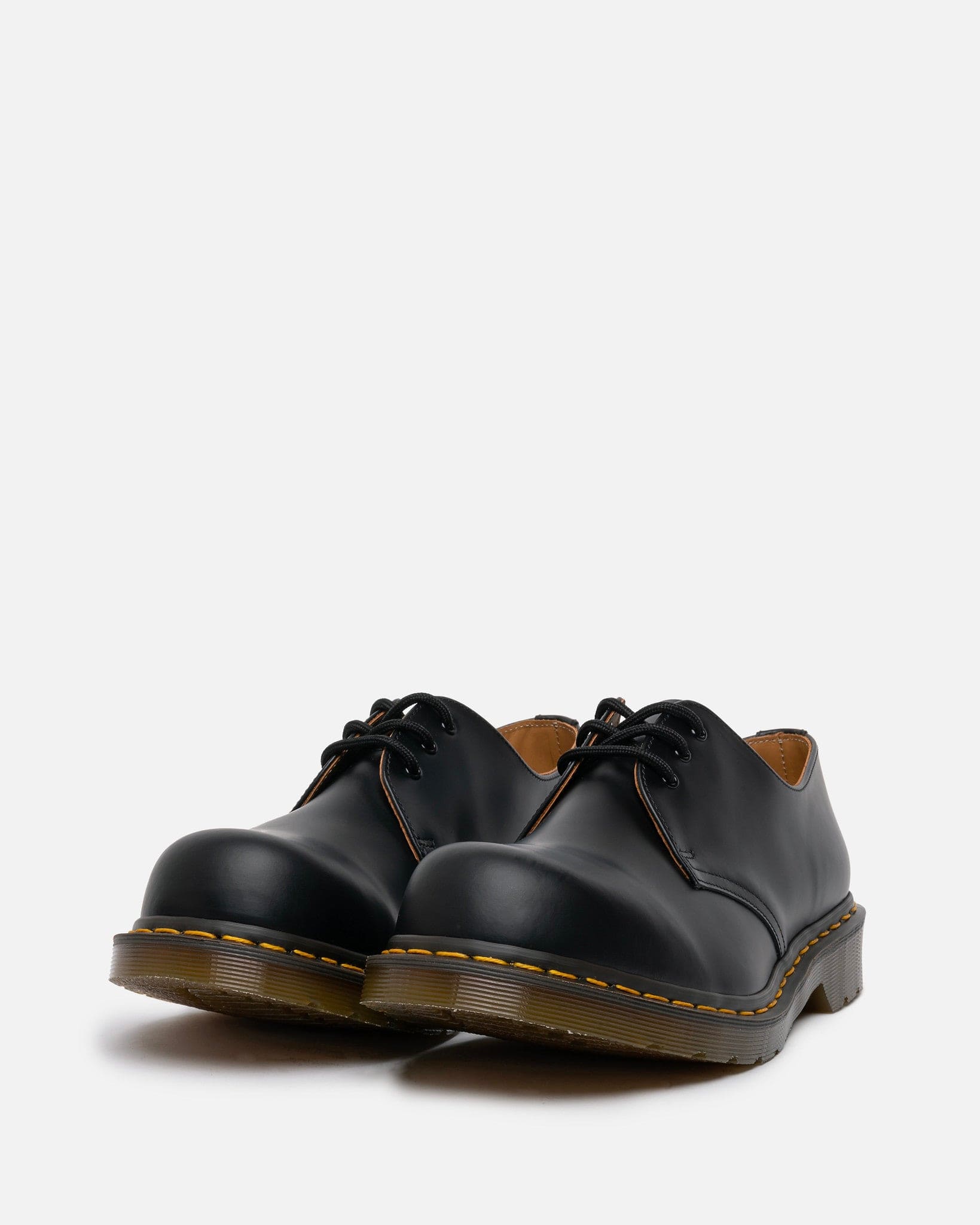 Оригінальна Dr. Martens 1460 Leather Round Toe In Black Comme des garcons – вид ззаду