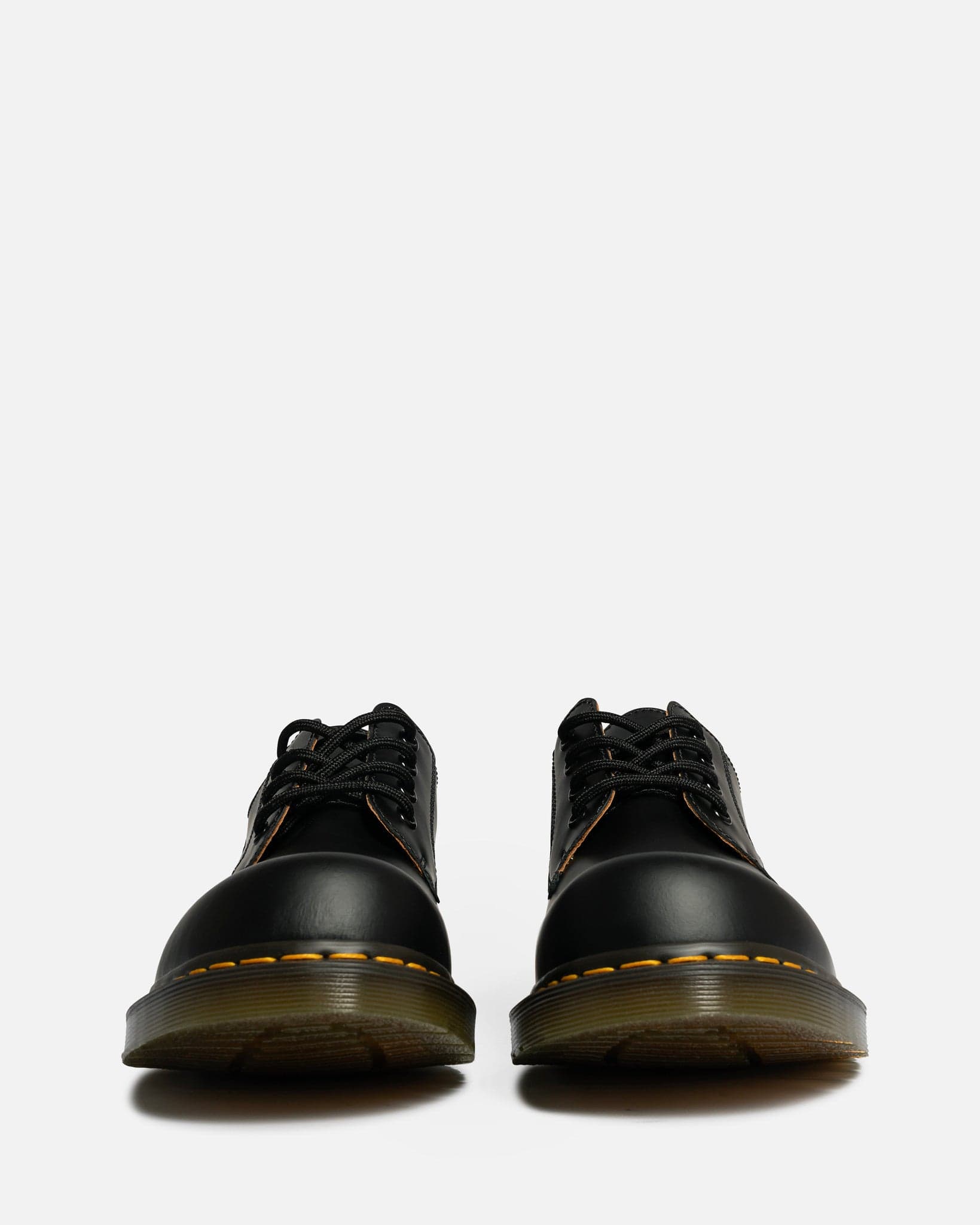 Оригінальна Dr. Martens 9814 Smooth Leather Shoe In Black Comme des garcons – детальний вид