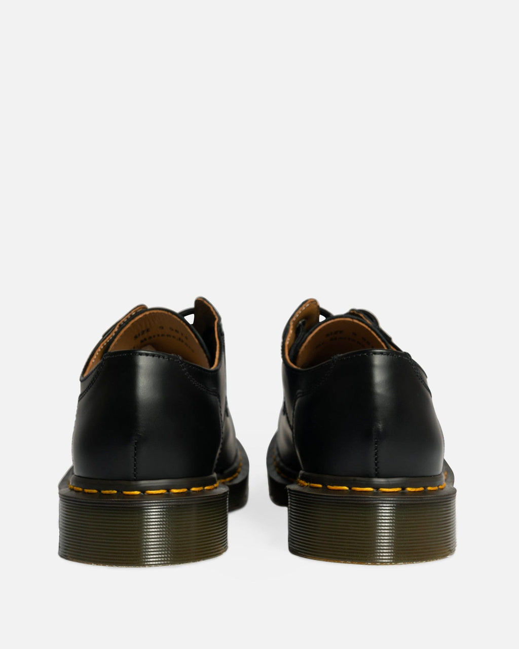 Оригінальна Dr. Martens 9814 Smooth Leather Shoe In Black Comme des garcons – збільшений вид