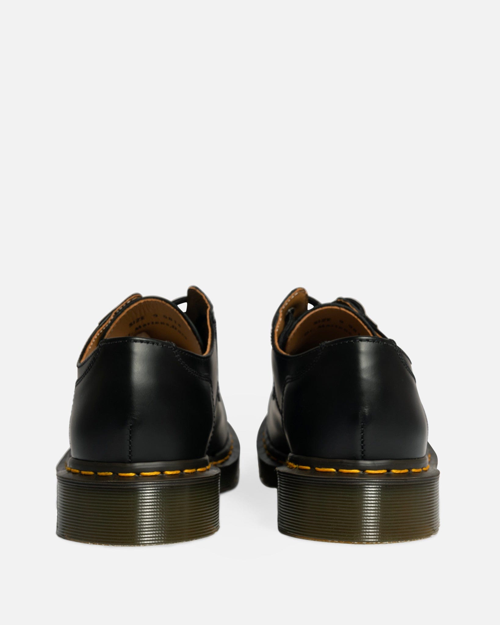Оригінальна Dr. Martens 9814 Smooth Leather Shoe In Black Comme des garcons – збільшений вид
