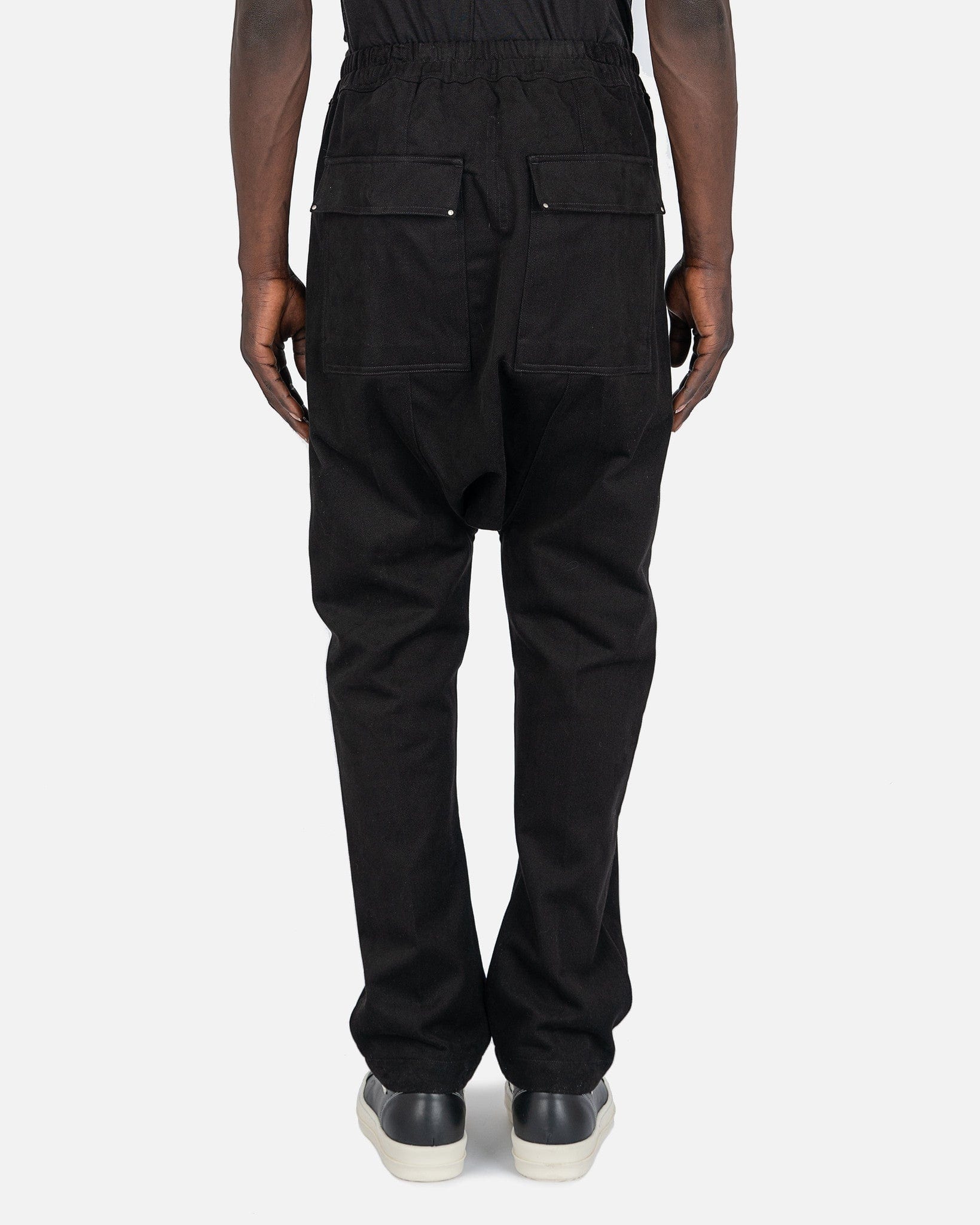 Drawstring Long In Black Rick owens – Гарантія оригінальності – детальний вид