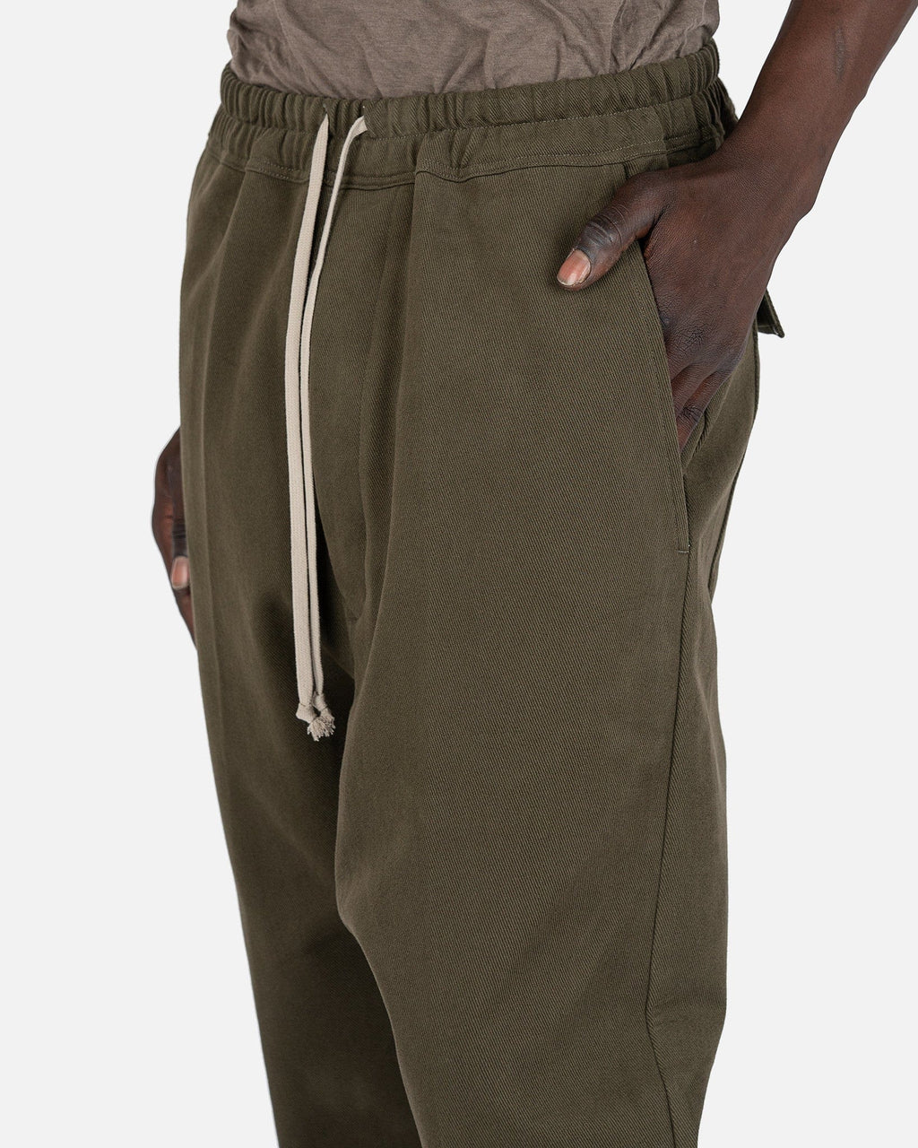 Оригінальна Drawstring Long In Green Rick owens – збільшений вид