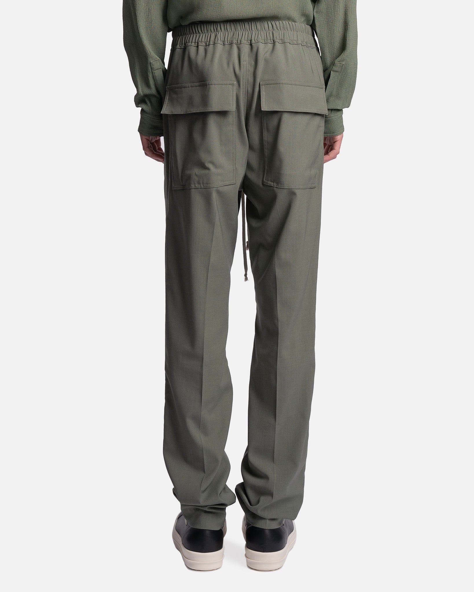 Drawstring Slim Long In Moss Rick owens оригінал – Купити в Україні – детальний вид