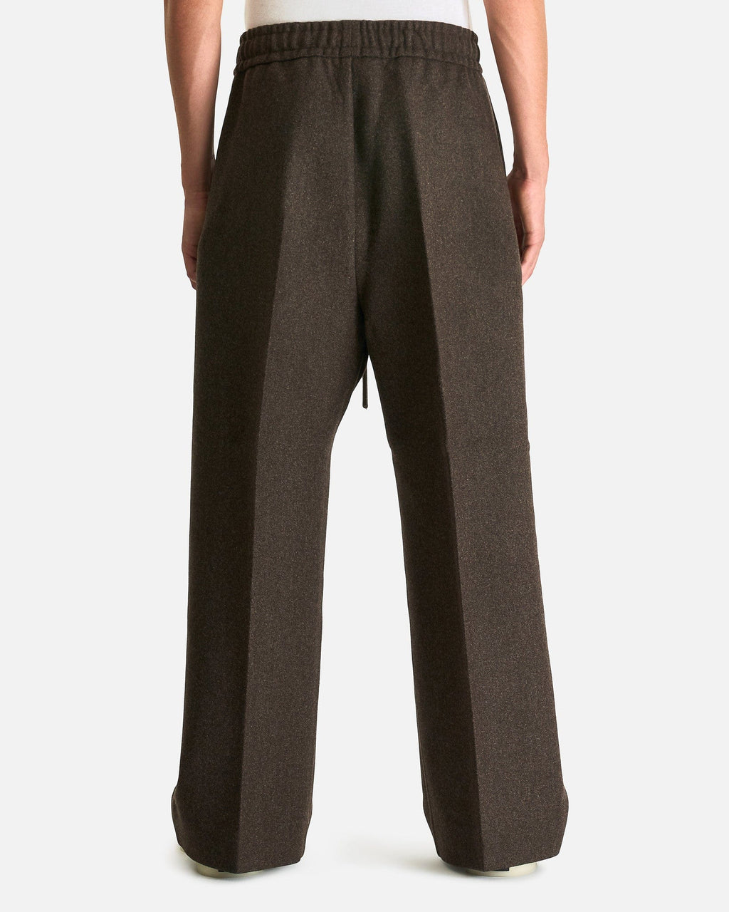 Оригінальна Drawstring Wide Leg Pant In Melange Mocha Fear of god – детальний вид