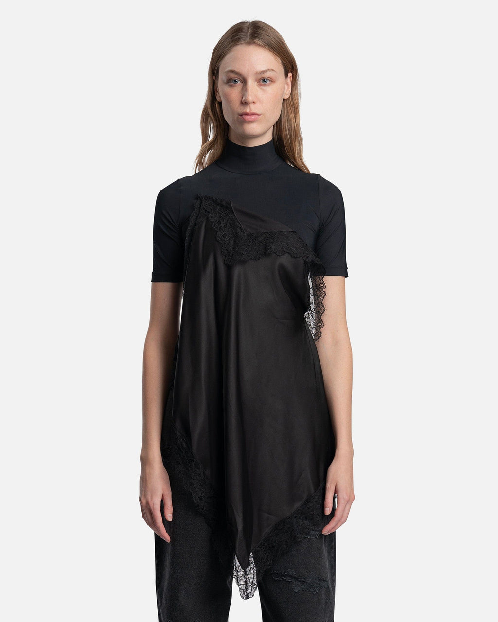 Dress Knitted Top In Black Maison margiela оригінал – Купити в Україні – боковий вид