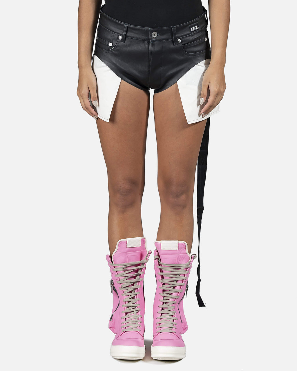 Оригінальна Duke Shorts In Black Rick owens – боковий вид