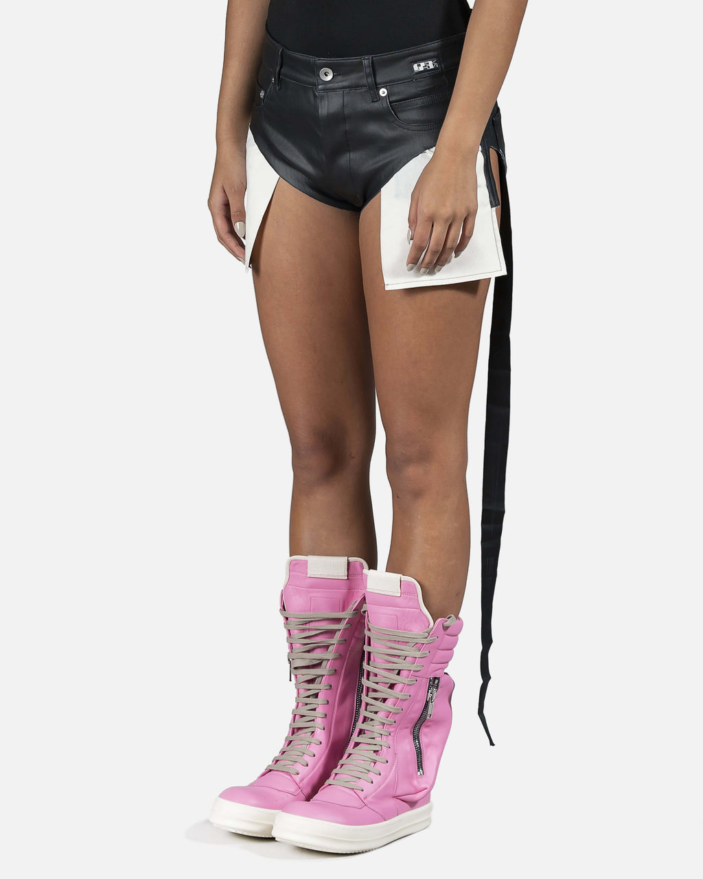 Оригінальна Duke Shorts In Black Rick owens – вид ззаду