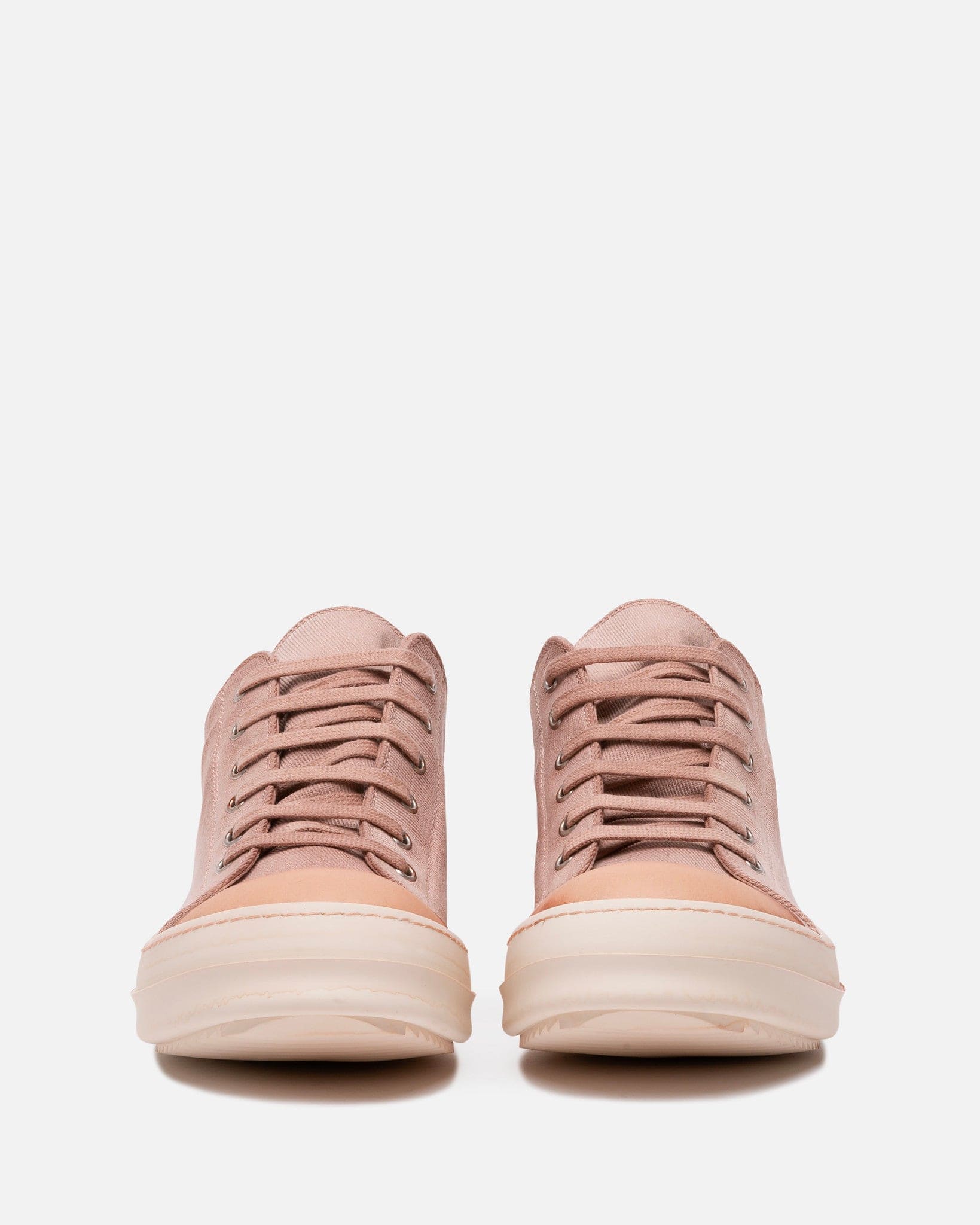 Dyed Denim Low Ramones In Faded Pink Rick owens оригінал – Купити в Україні – вид ззаду
