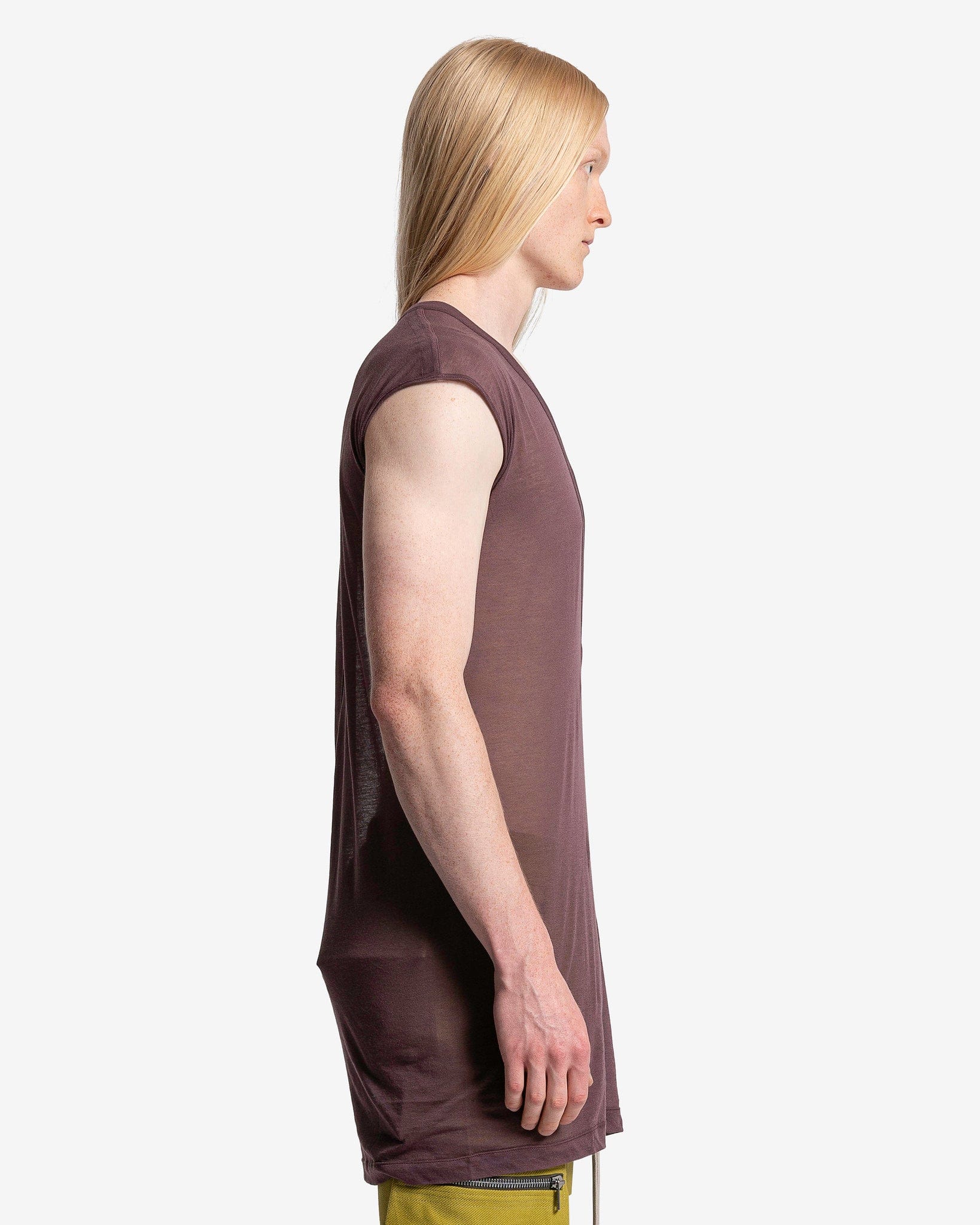 Dylan T-Shirt In Amethyst Rick owens оригінал – Купити в Україні – вид ззаду