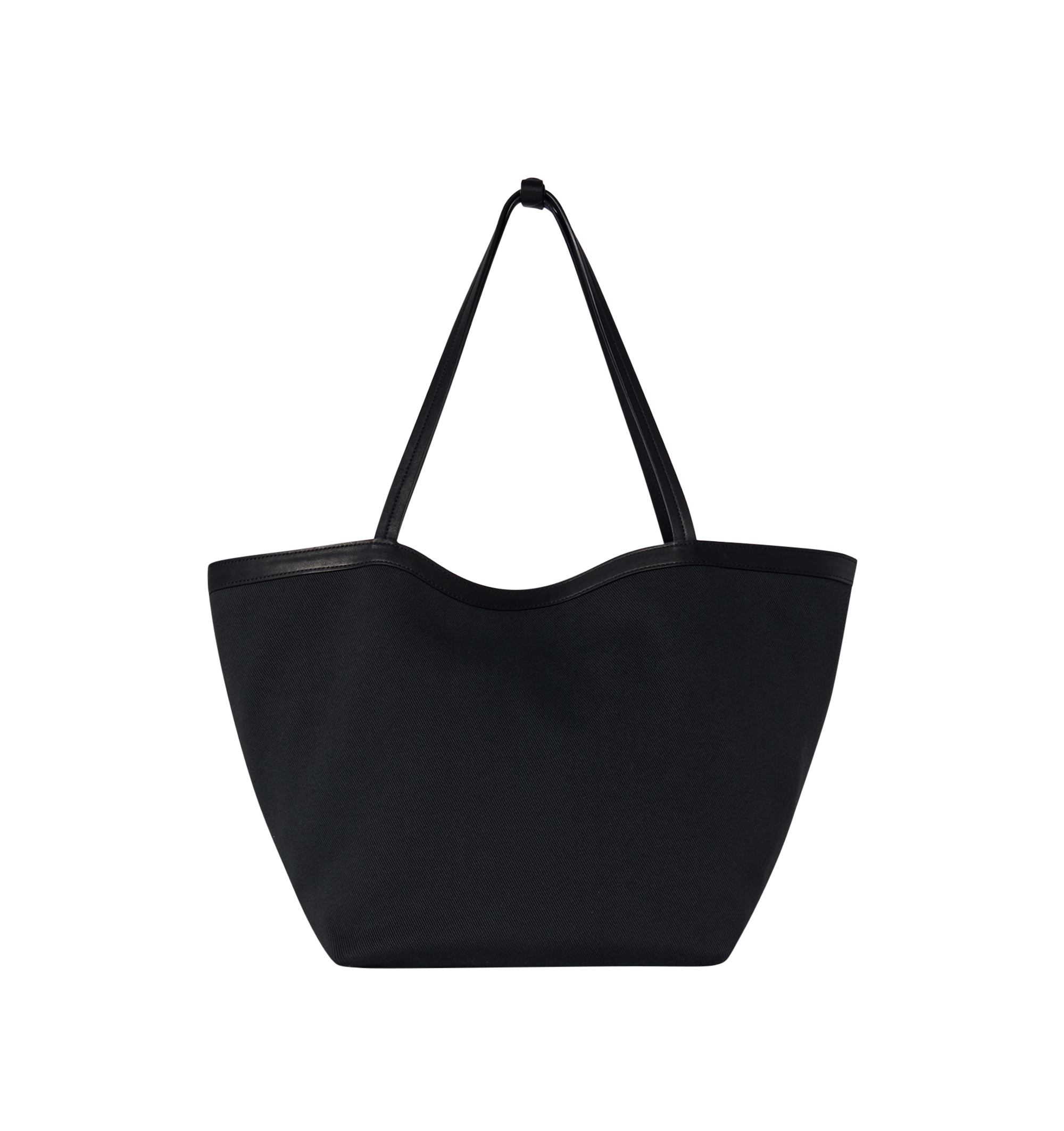 Оригінальна Park Tote Three Canvas Bag The row – боковий вид
