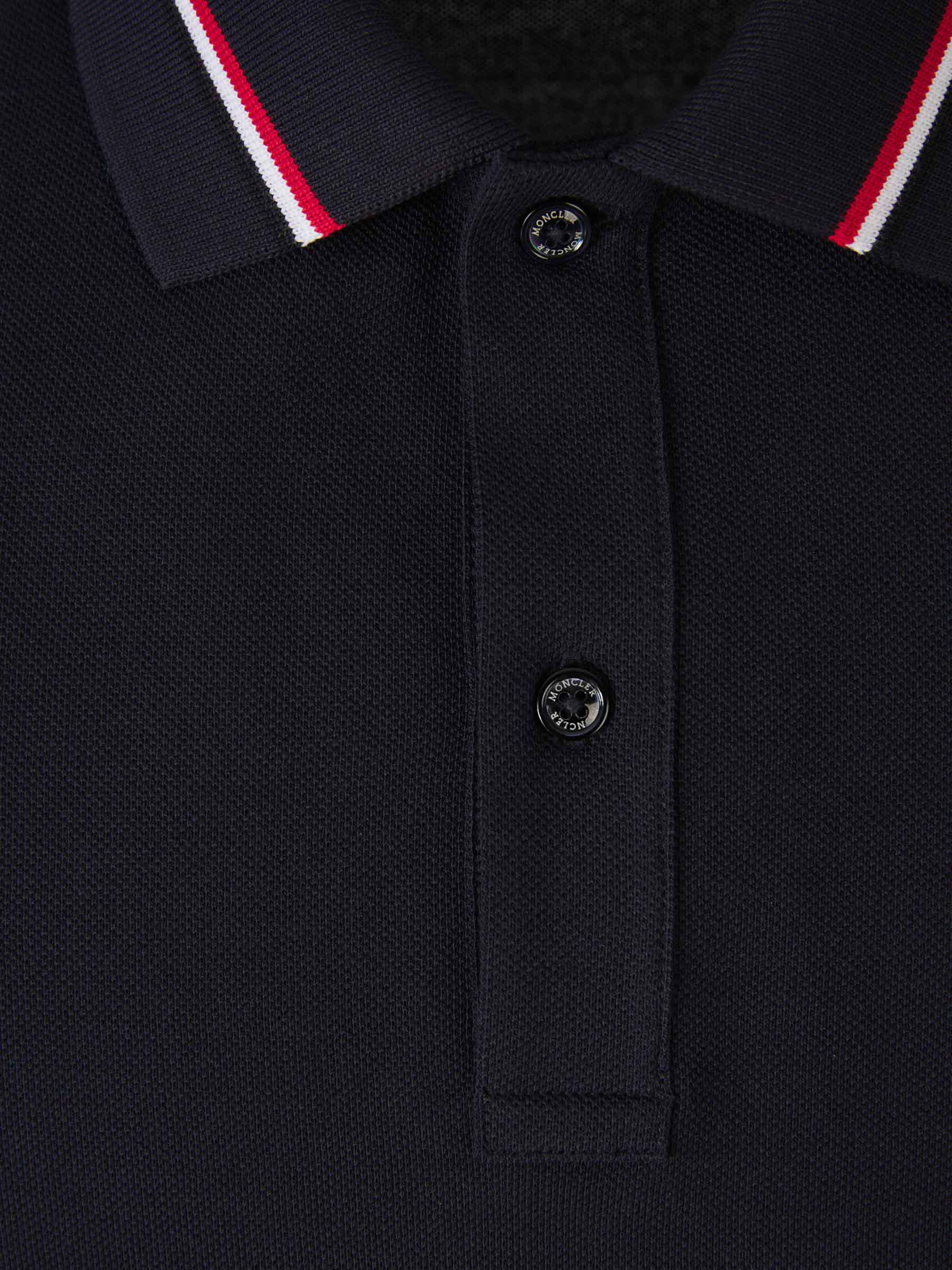 Оригінальна Cotton Piqué Polo Moncler – детальний вид
