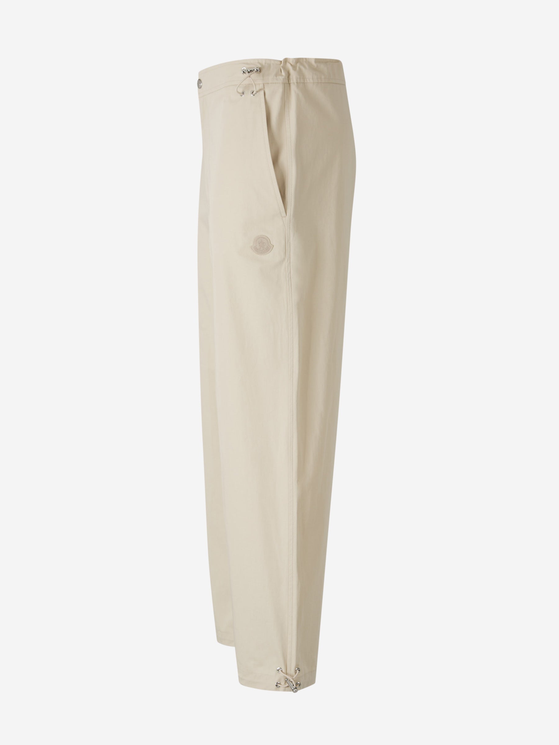 Canvas Logo Trousers Moncler оригінал – Купити в Україні – вид ззаду - MONCLER