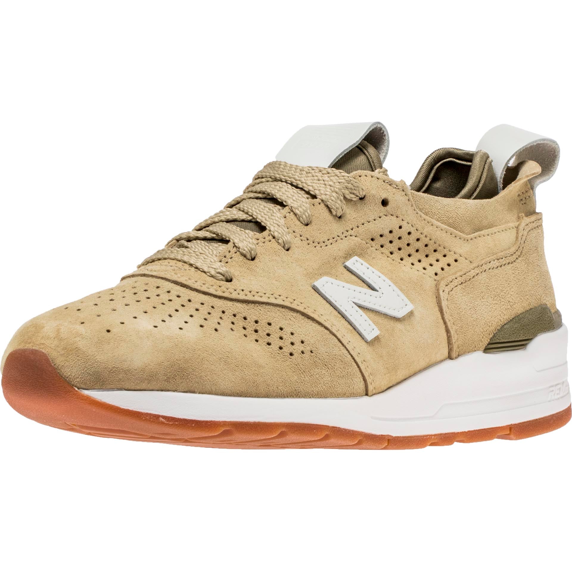 M997 Deconstructed Pig Suede Mens Shoe New balance – Гарантія оригінальності – вид ззаду
