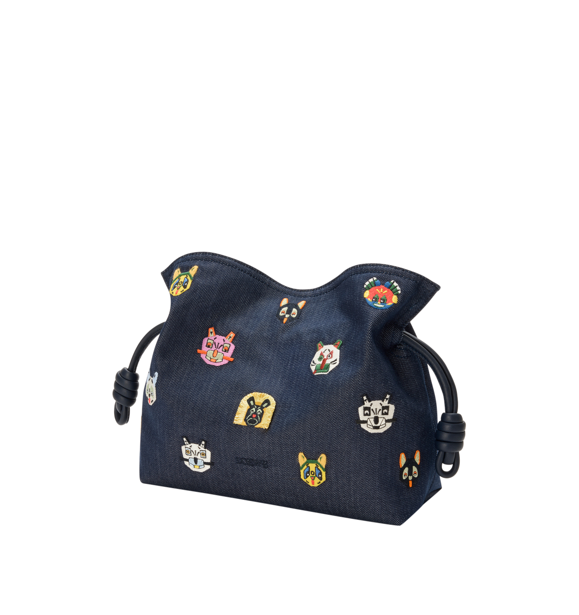 Flamenco Medium Cats Clutch Loewe оригінал – Купити в Україні – вид ззаду