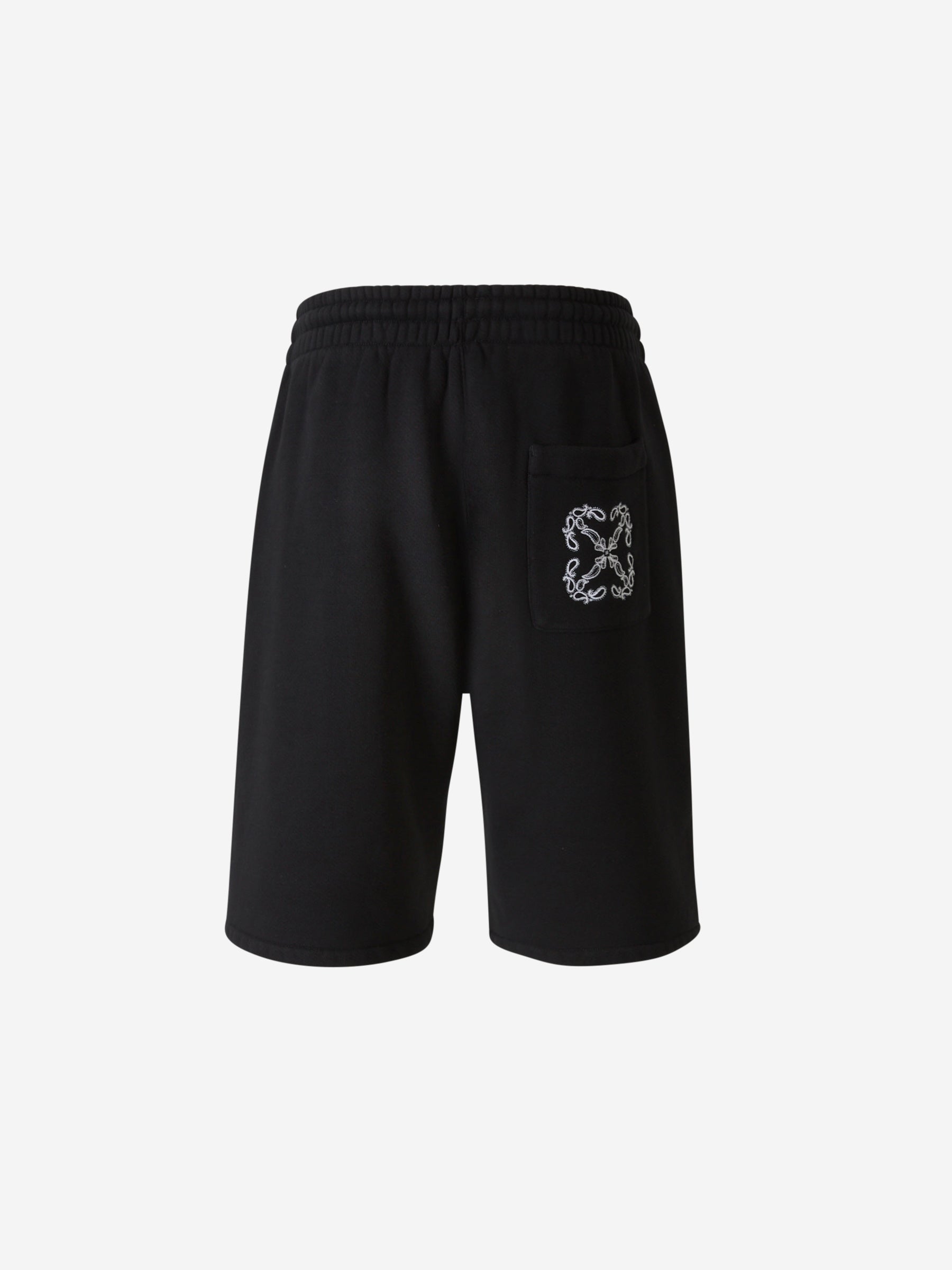 Cotton Logo Bermuda Shorts Off-white оригінал – Купити в Україні – детальний вид