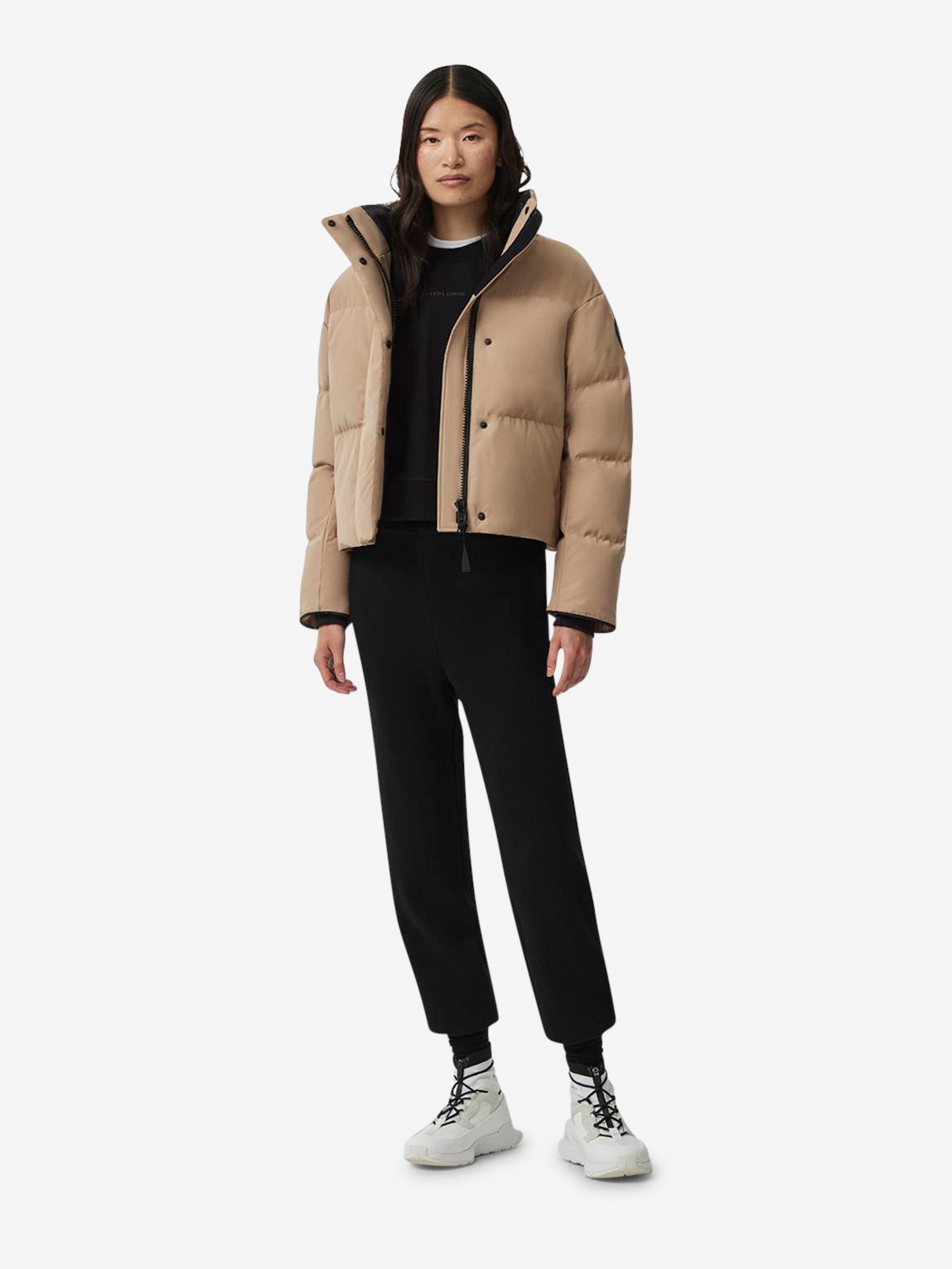 Grandview Black Label Jacket Canada goose – Гарантія оригінальності – боковий вид
