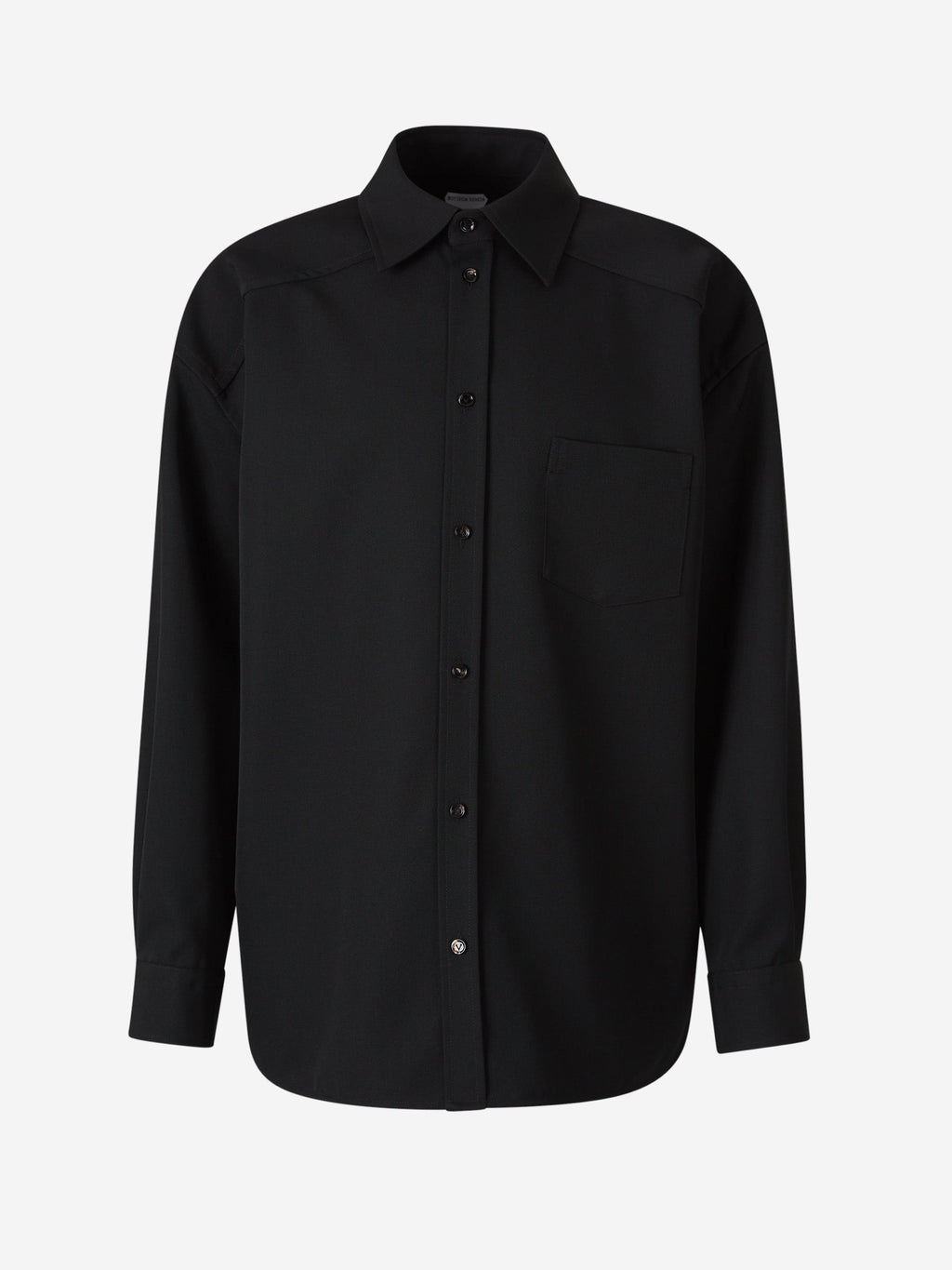 Оригінальна Plain Wool Shirt Bottega veneta – боковий вид
